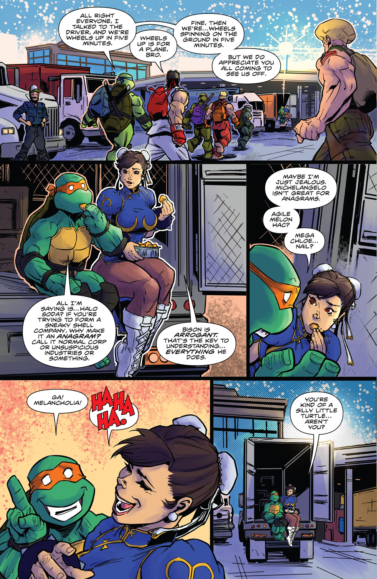 Teenage Mutant Ninja Turtles vs. Street Fighter (2023-) issue 5 - Page 20