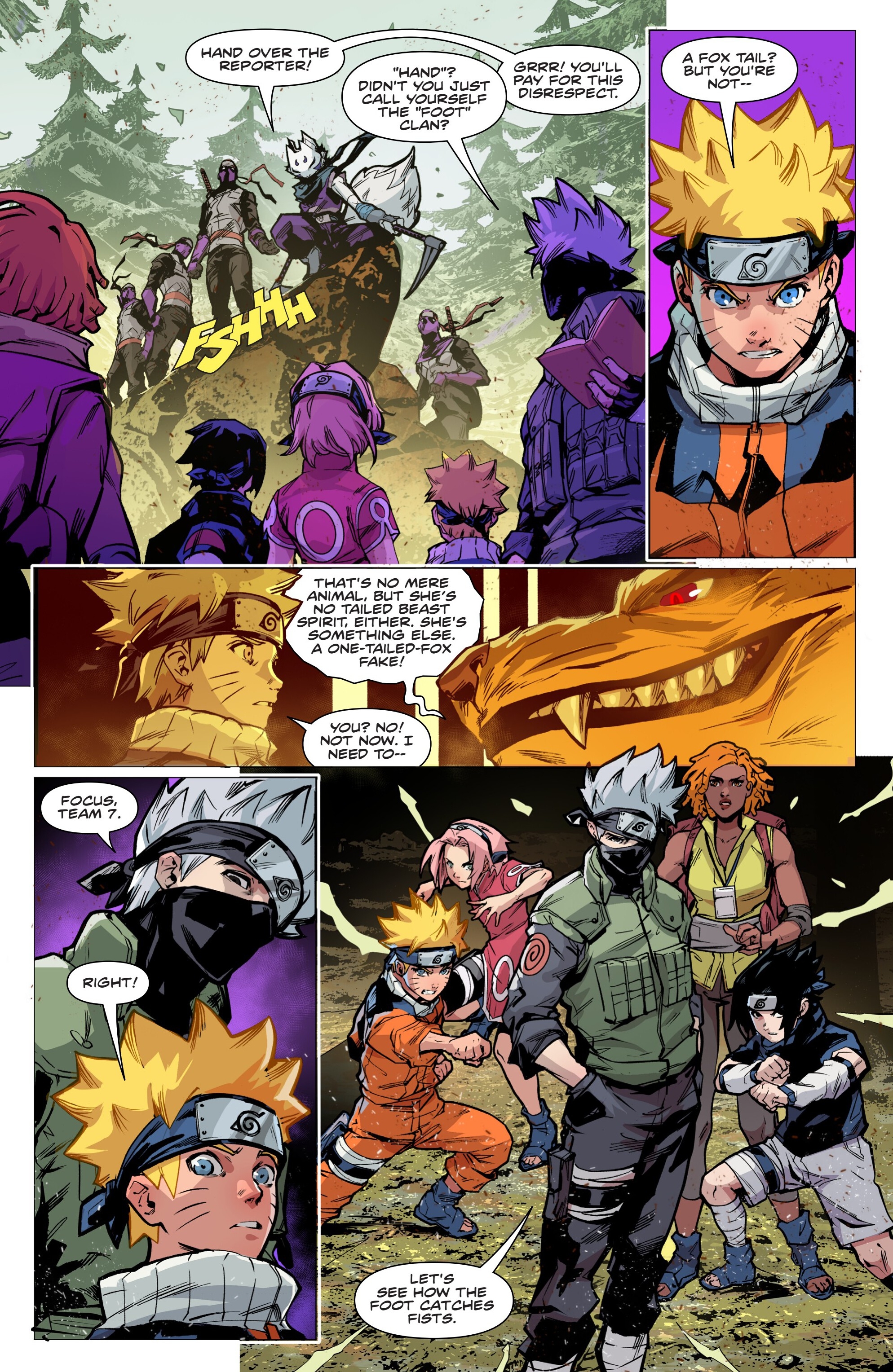 Teenage Mutant Ninja Turtles x Naruto (2024-): Chapter 1 - Page 8