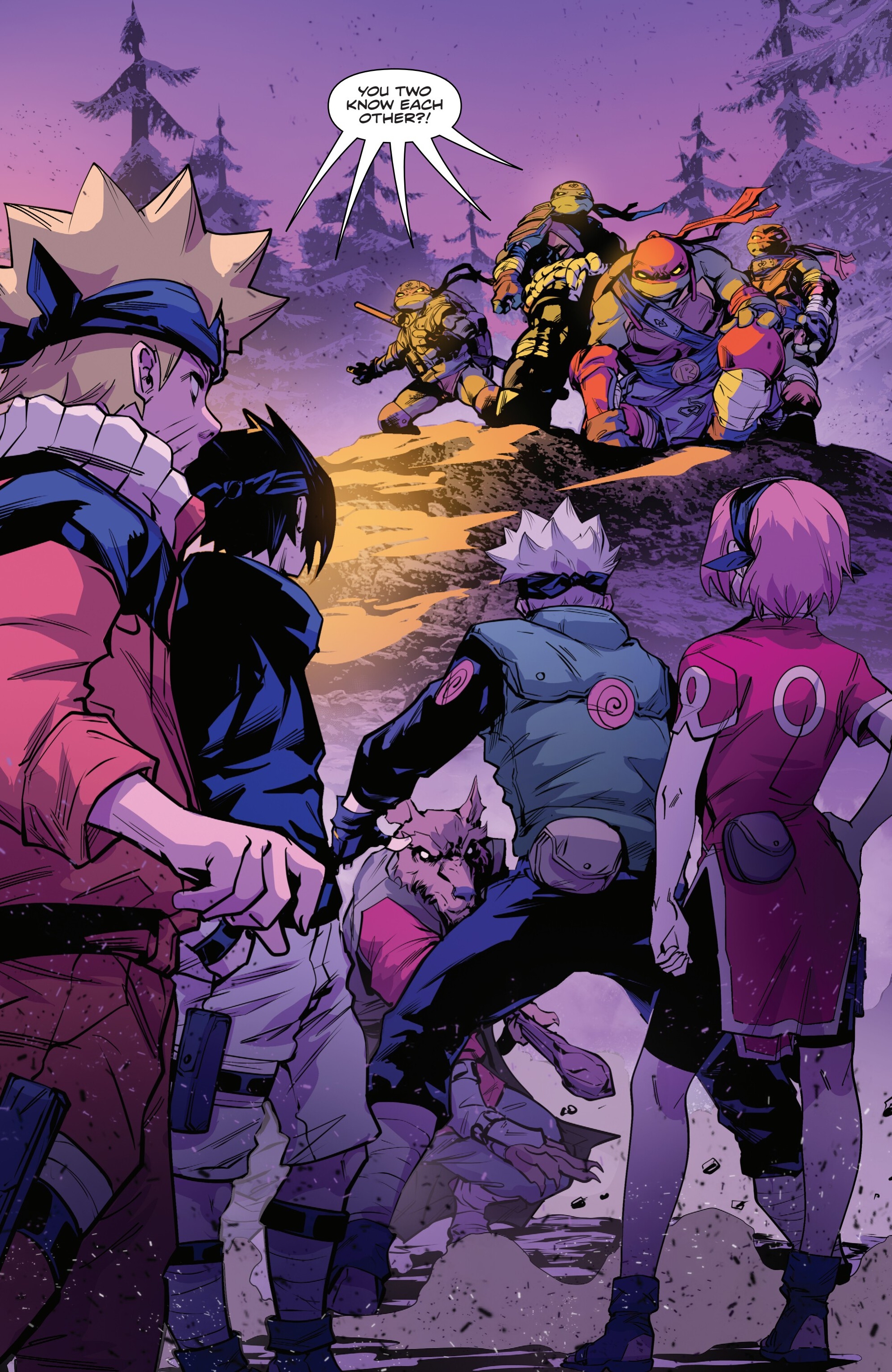 Teenage Mutant Ninja Turtles x Naruto (2024-): Chapter 2 - Page 3