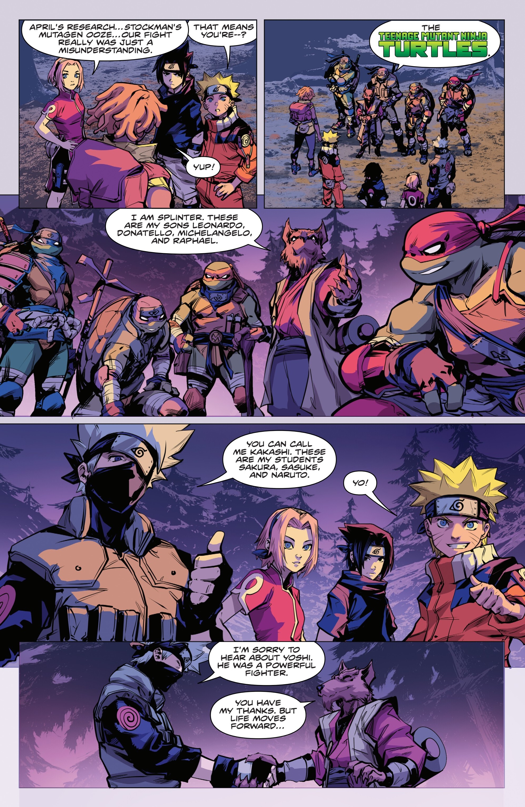Teenage Mutant Ninja Turtles x Naruto (2024-): Chapter 2 - Page 5