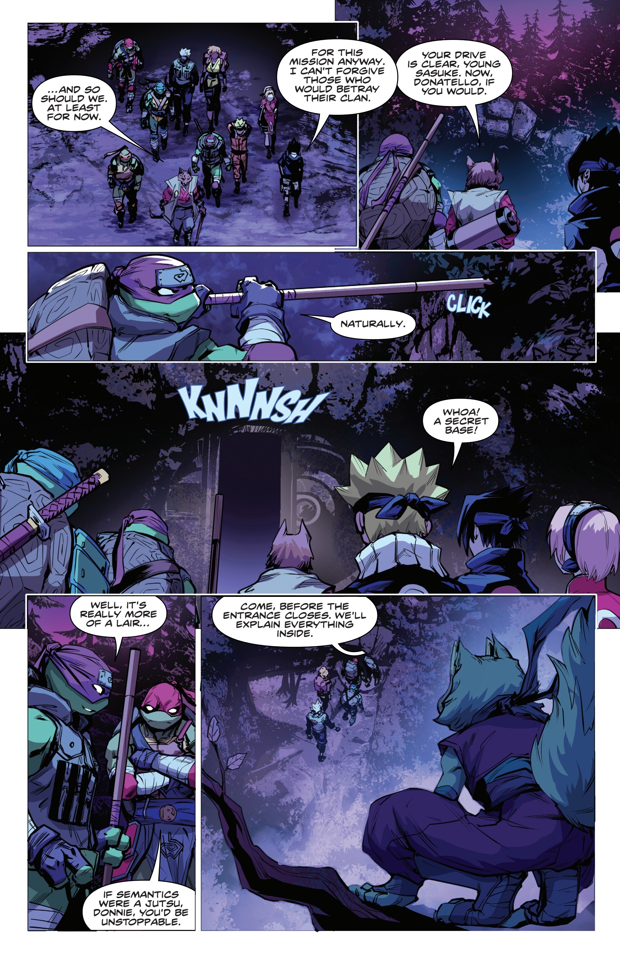 Teenage Mutant Ninja Turtles x Naruto (2024-): Chapter 2 - Page 6