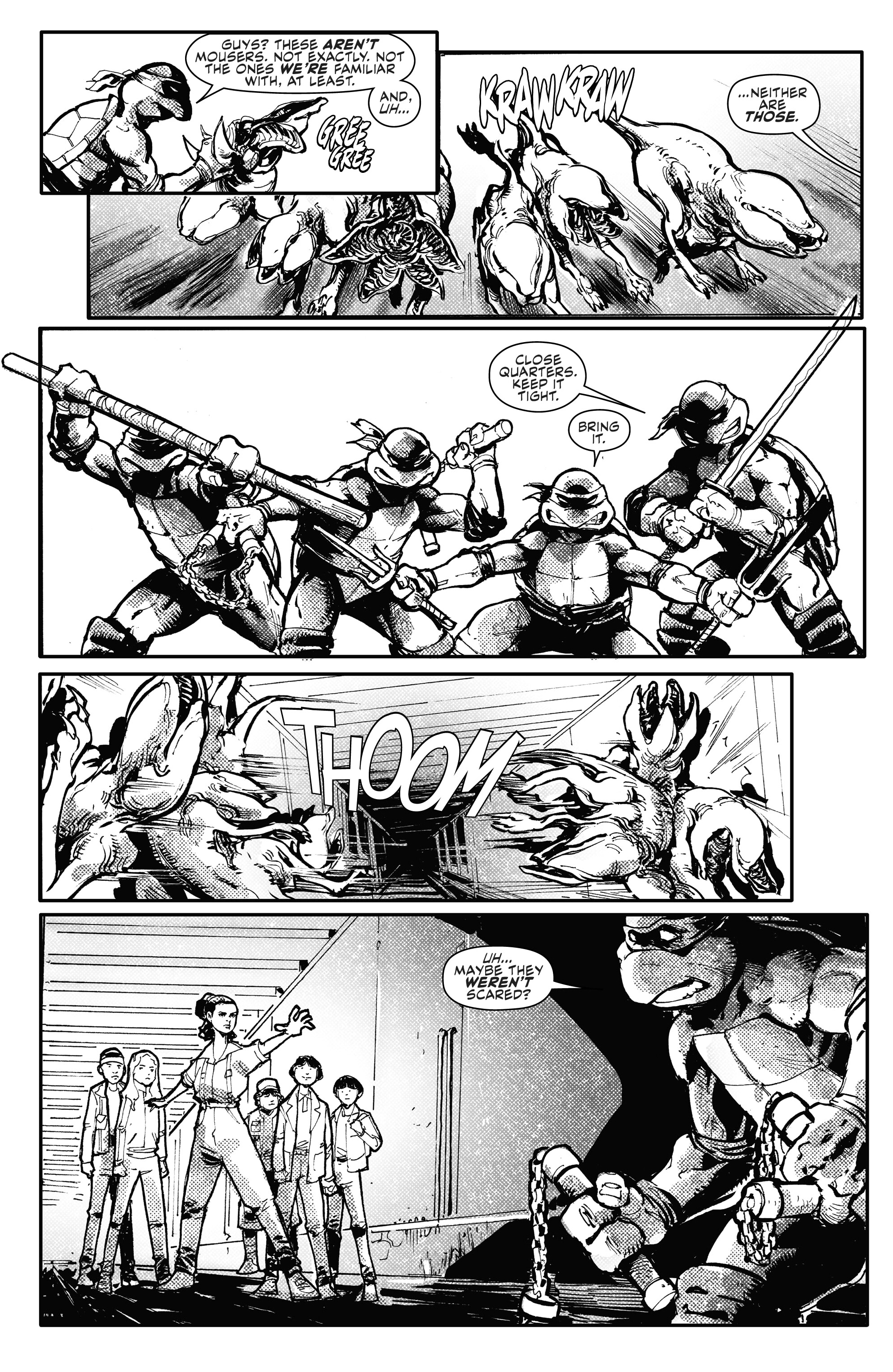 Teenage Mutant Ninja Turtles x Stranger Things (2023-) issue Director's Cut 1 - Page 10