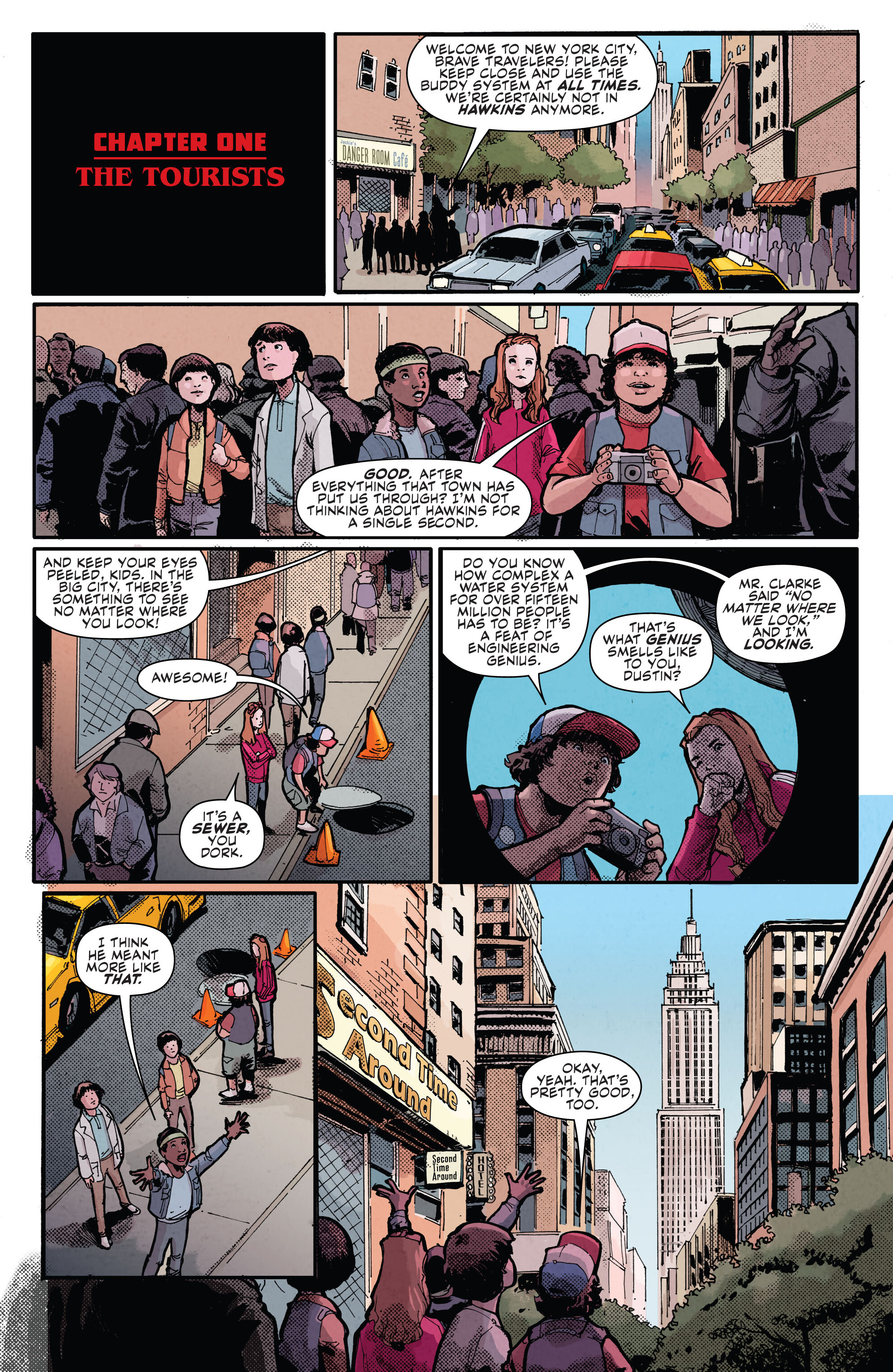 Teenage Mutant Ninja Turtles x Stranger Things (2023-) issue 1 - Page 4