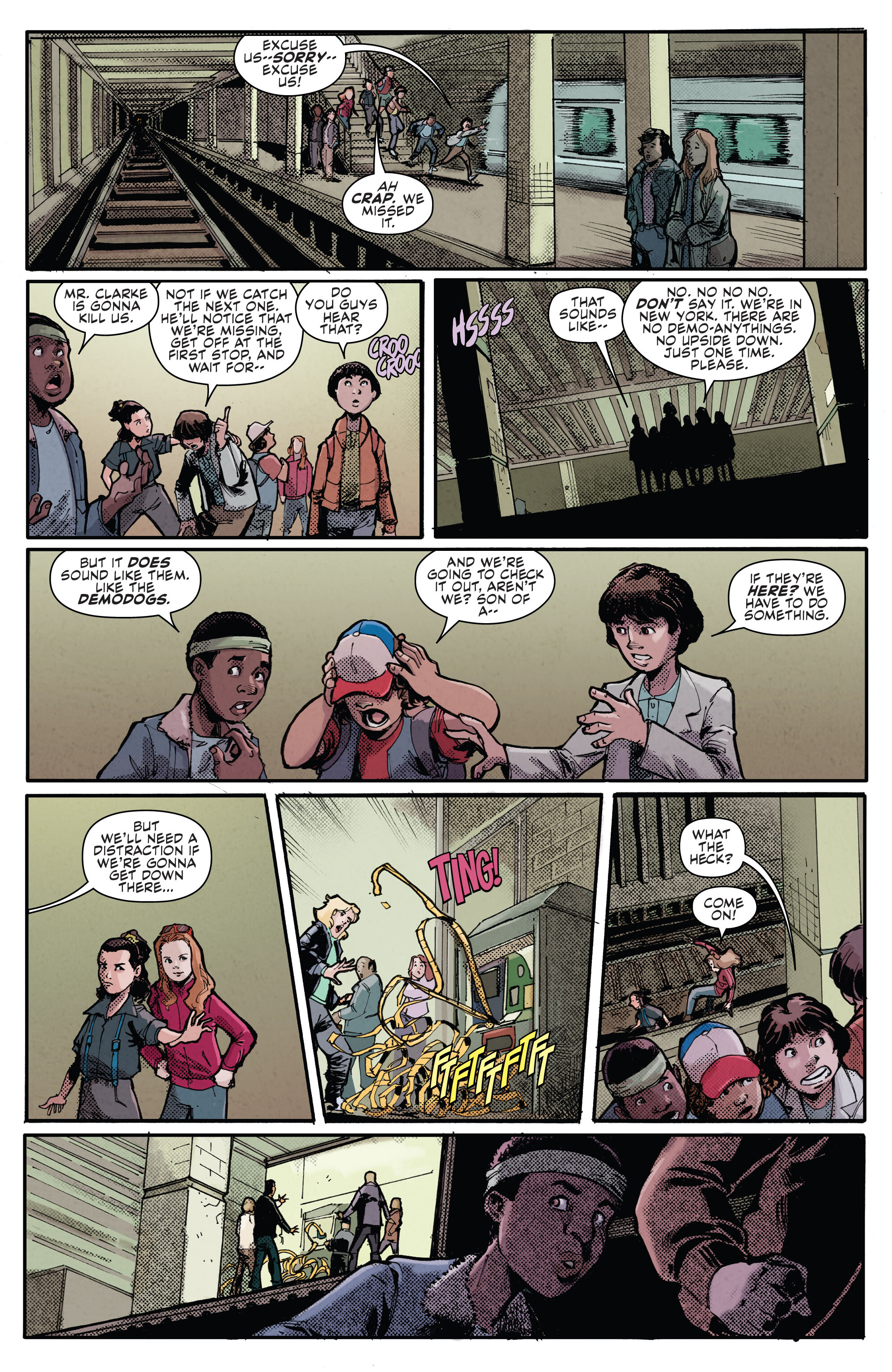 Teenage Mutant Ninja Turtles x Stranger Things (2023-) issue 1 - Page 6