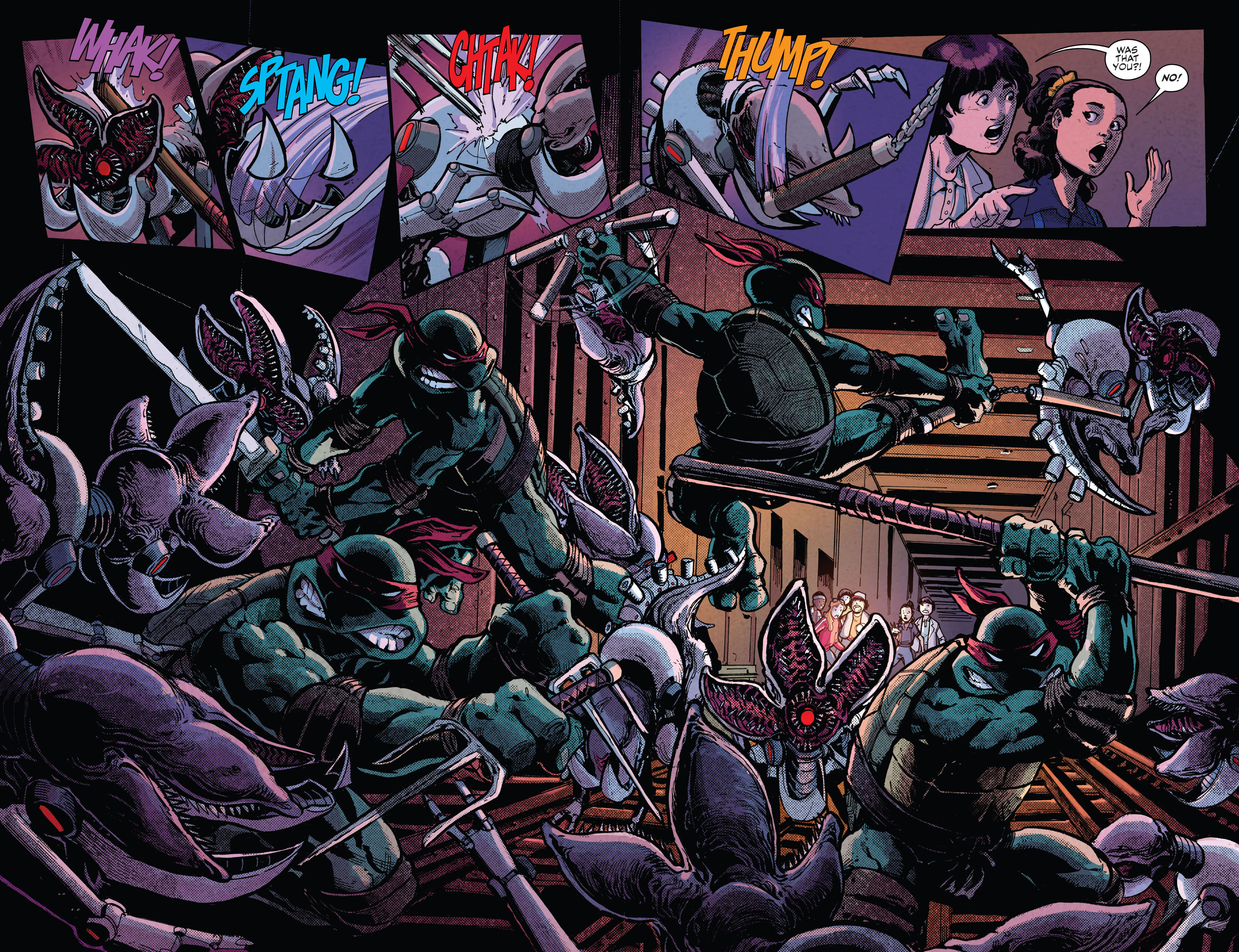 Teenage Mutant Ninja Turtles x Stranger Things (2023-) issue 1 - Page 8