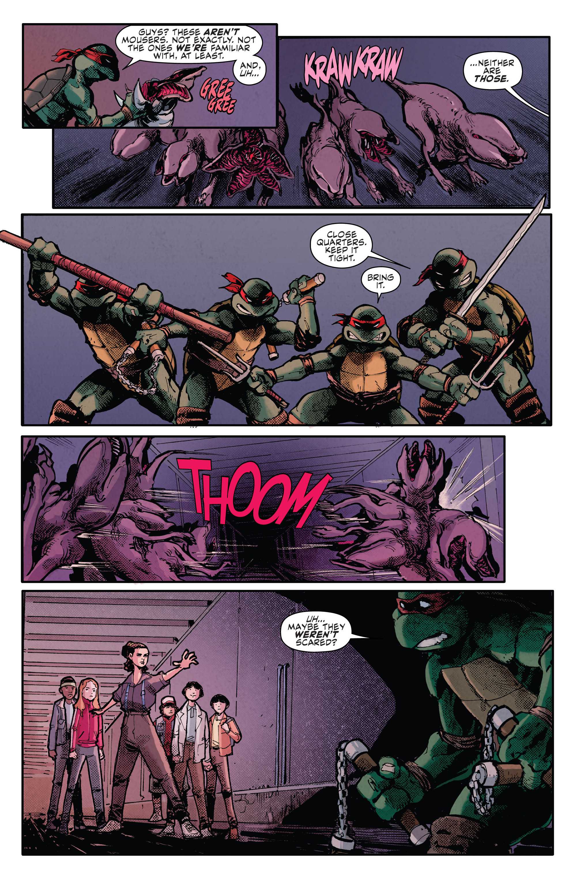 Teenage Mutant Ninja Turtles x Stranger Things (2023-) issue 1 - Page 10