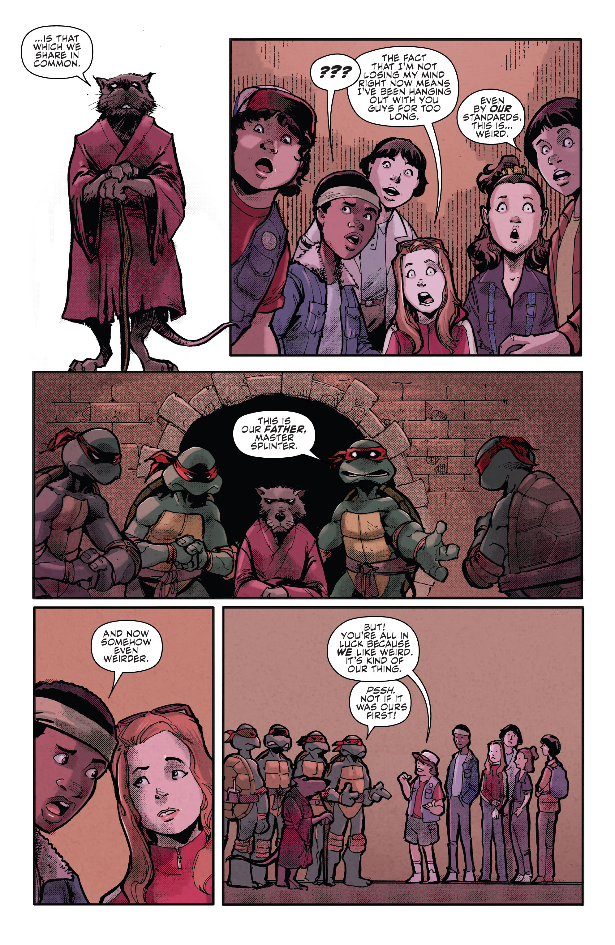 Teenage Mutant Ninja Turtles x Stranger Things (2023-) issue 1 - Page 12