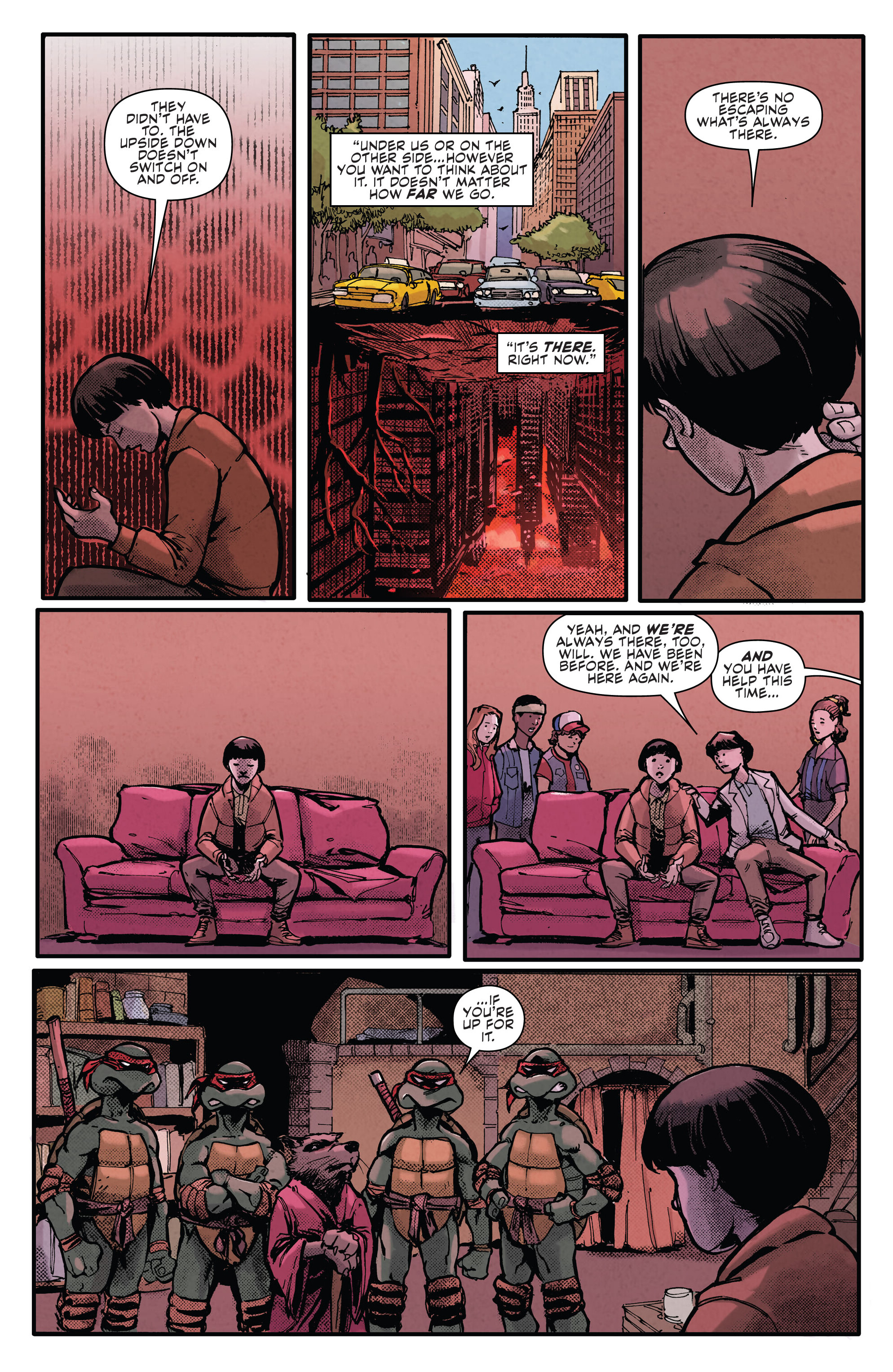 Teenage Mutant Ninja Turtles x Stranger Things (2023-) issue 1 - Page 14