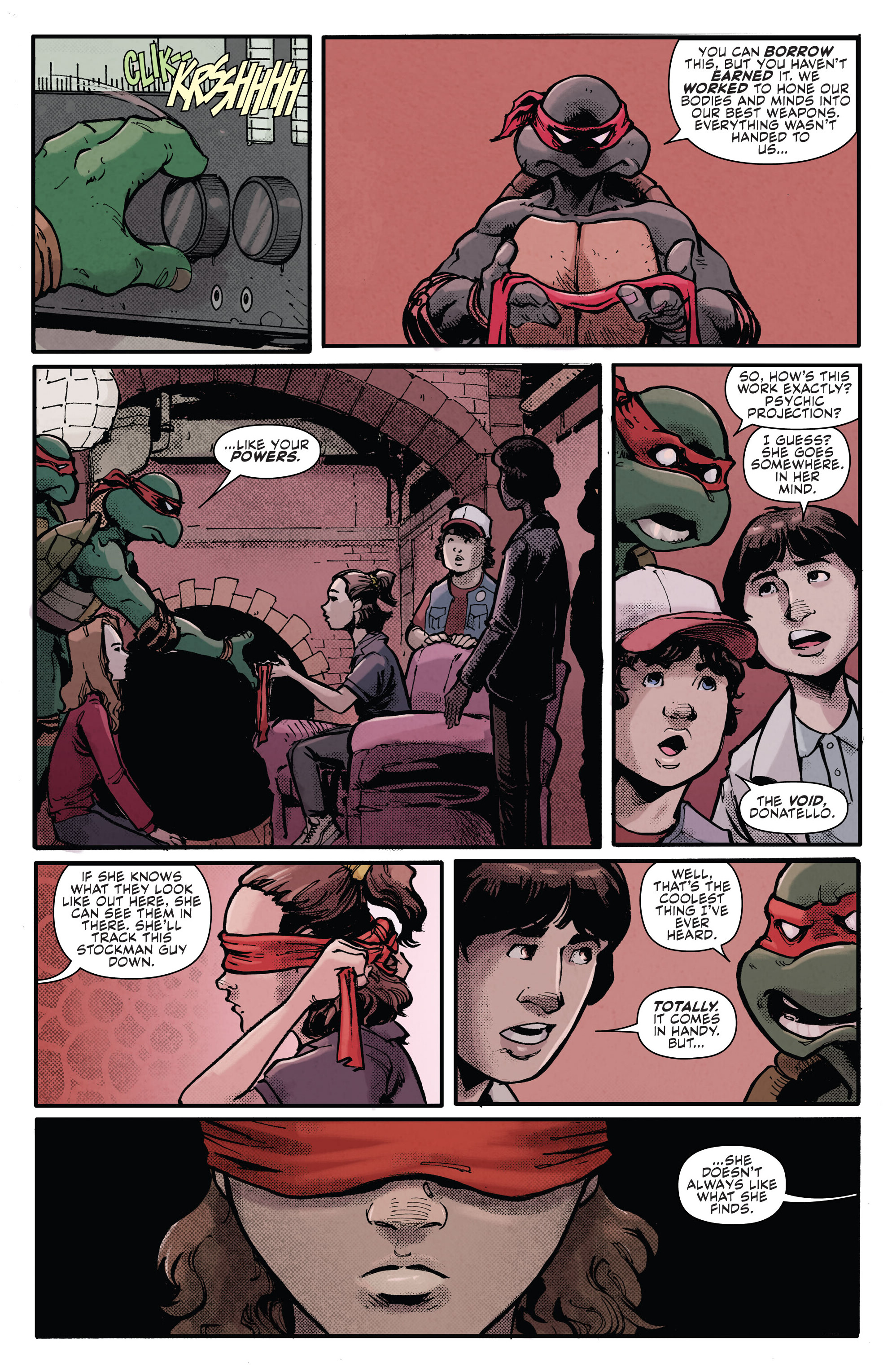 Teenage Mutant Ninja Turtles x Stranger Things (2023-) issue 1 - Page 16