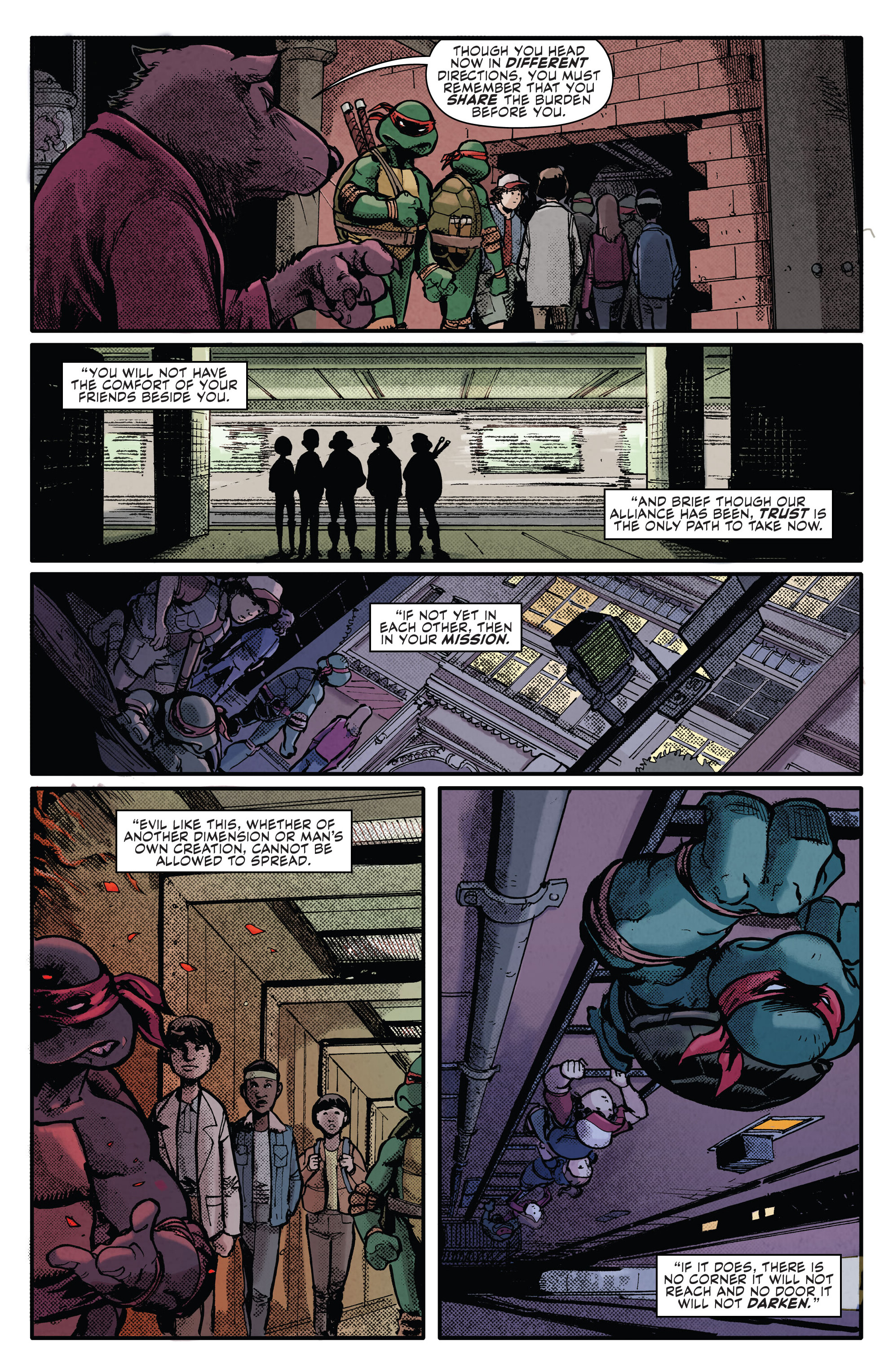 Teenage Mutant Ninja Turtles x Stranger Things (2023-) issue 1 - Page 20