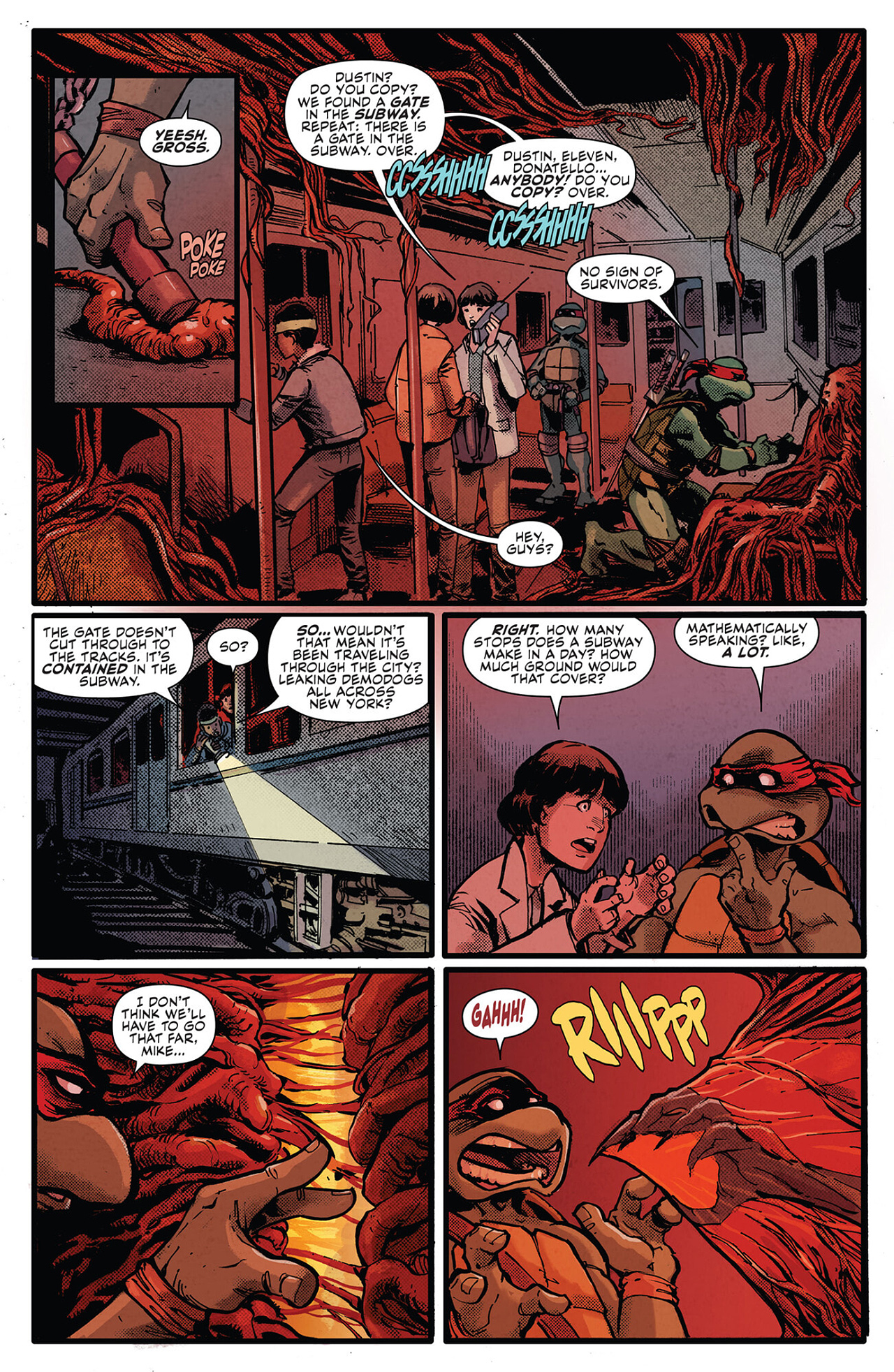 Teenage Mutant Ninja Turtles x Stranger Things (2023-) issue 2 - Page 7