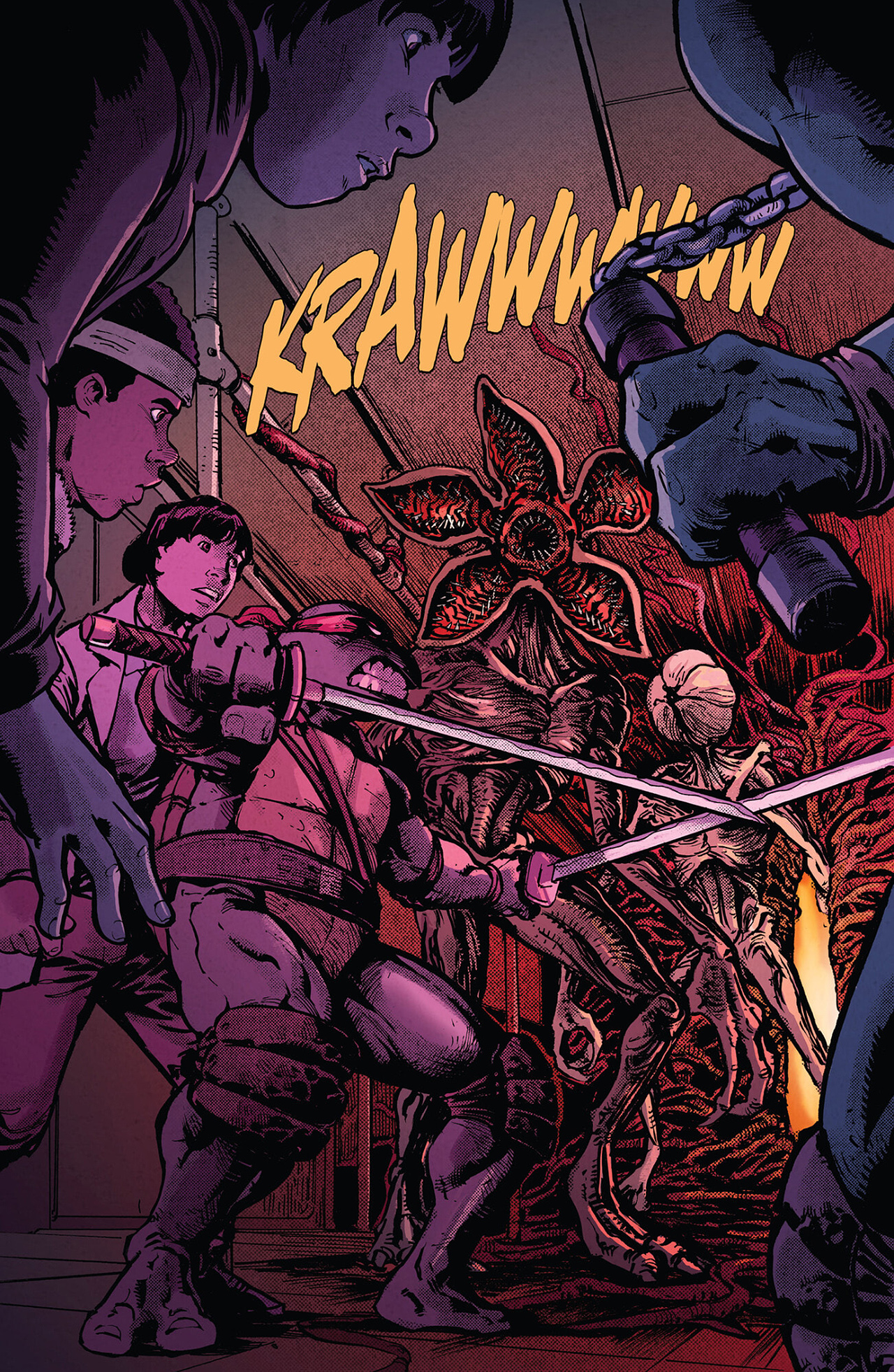 Teenage Mutant Ninja Turtles x Stranger Things (2023-) issue 2 - Page 8