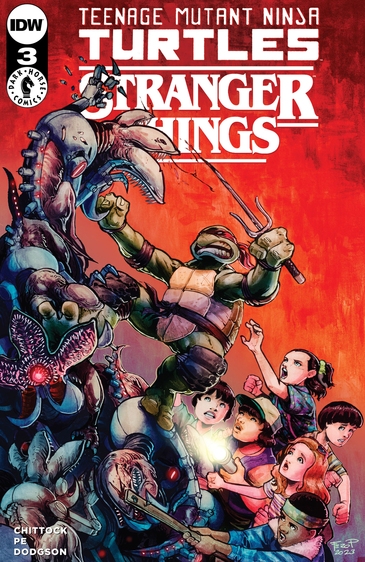 Teenage Mutant Ninja Turtles x Stranger Things (2023-): Chapter 3 - Page 1