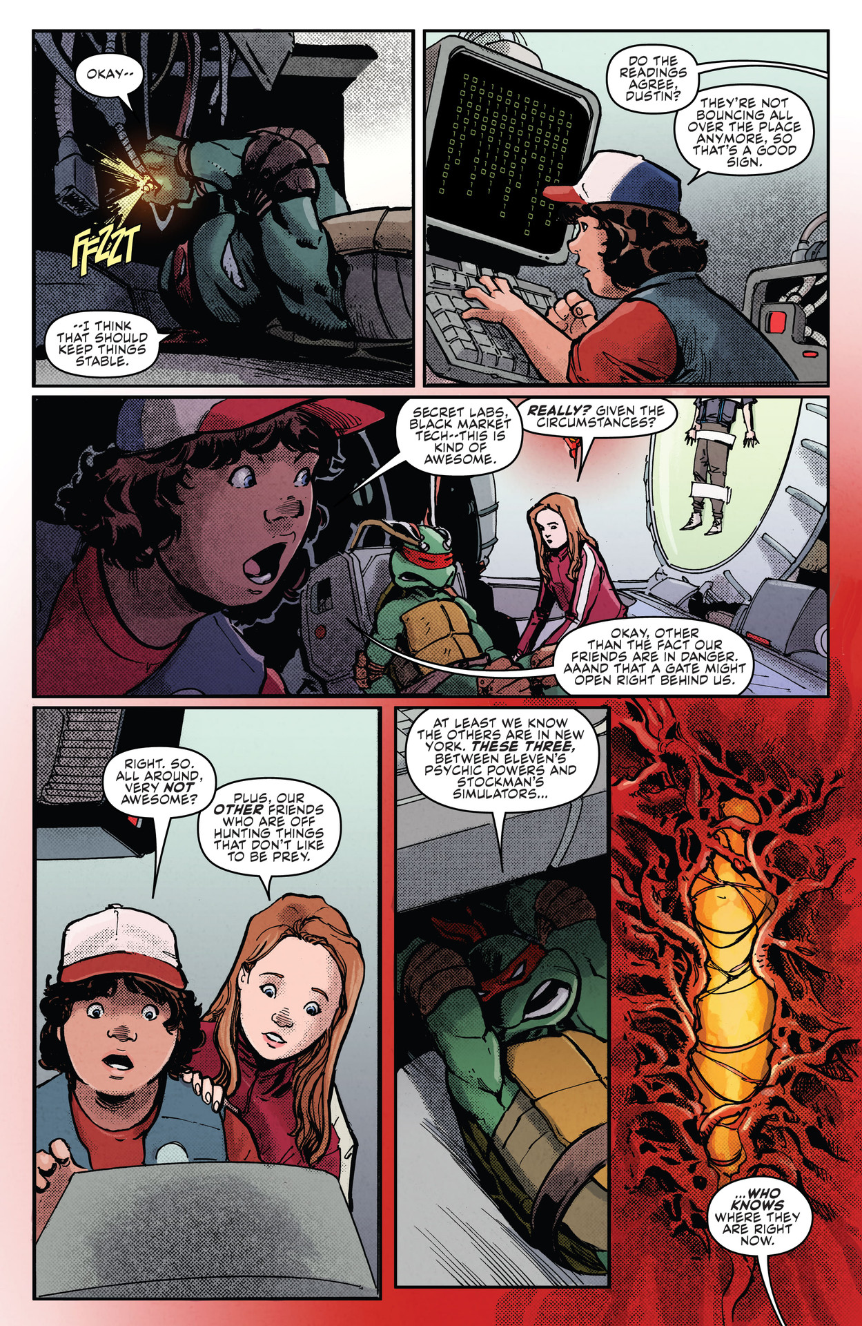 Teenage Mutant Ninja Turtles x Stranger Things (2023-) issue 3 - Page 3