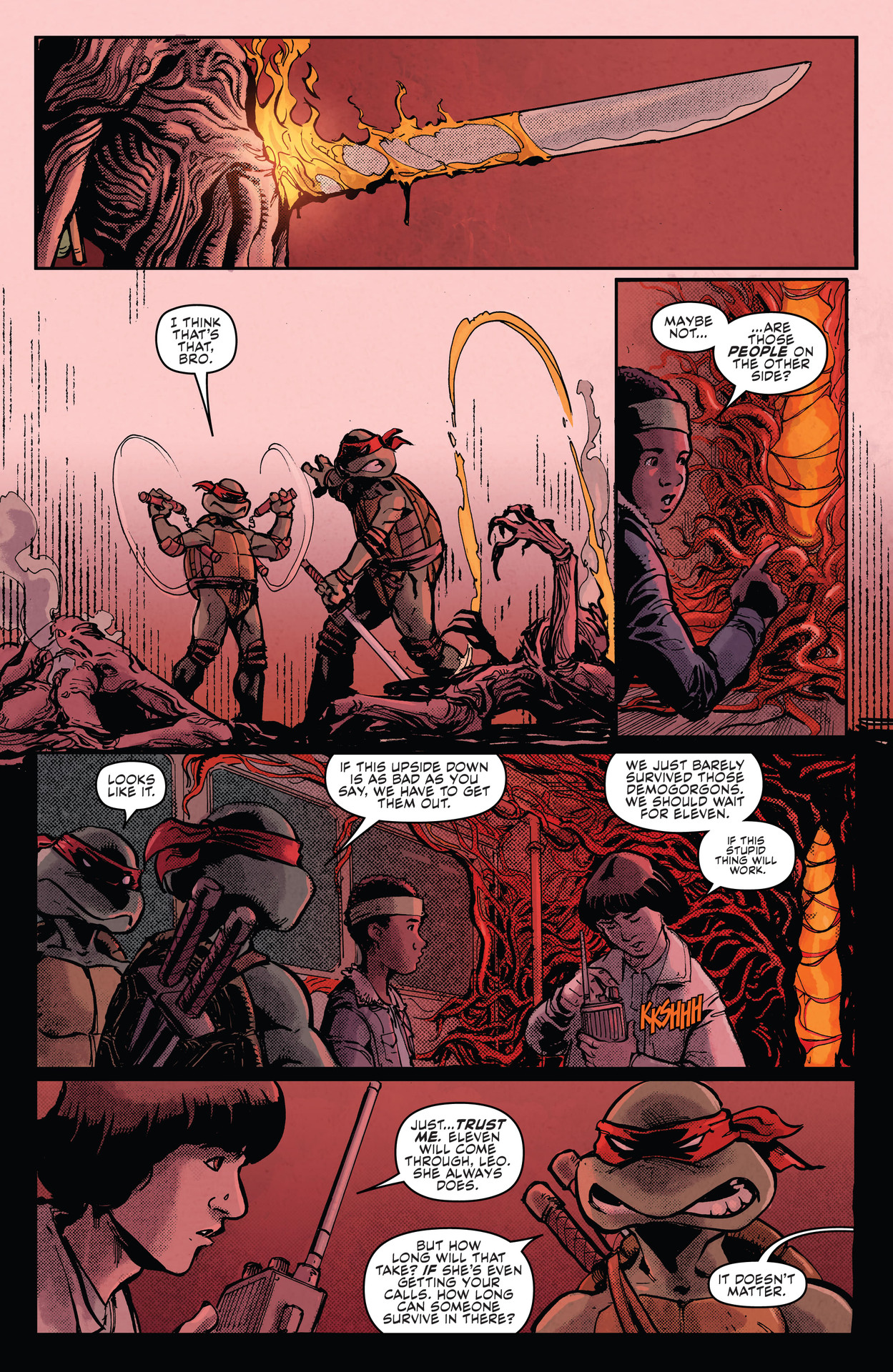 Teenage Mutant Ninja Turtles x Stranger Things (2023-) issue 3 - Page 9