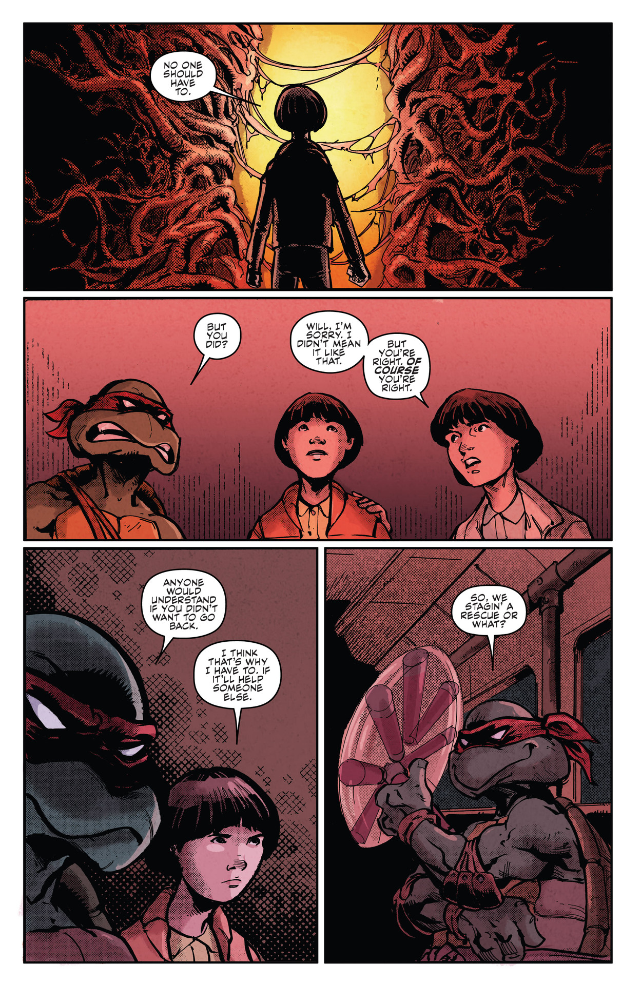 Teenage Mutant Ninja Turtles x Stranger Things (2023-) issue 3 - Page 10