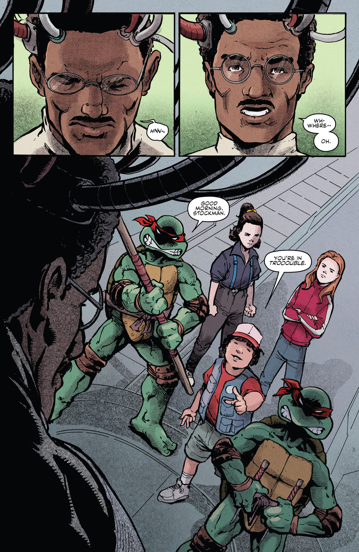 Teenage Mutant Ninja Turtles x Stranger Things (2023-) issue 3 - Page 11