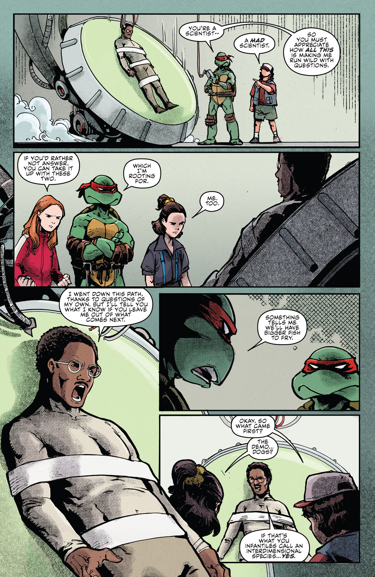 Teenage Mutant Ninja Turtles x Stranger Things (2023-) issue 3 - Page 12