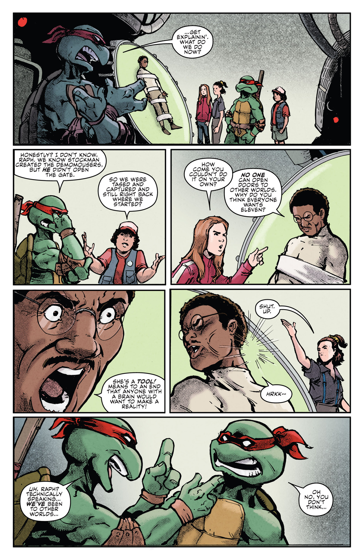 Teenage Mutant Ninja Turtles x Stranger Things (2023-) issue 3 - Page 17