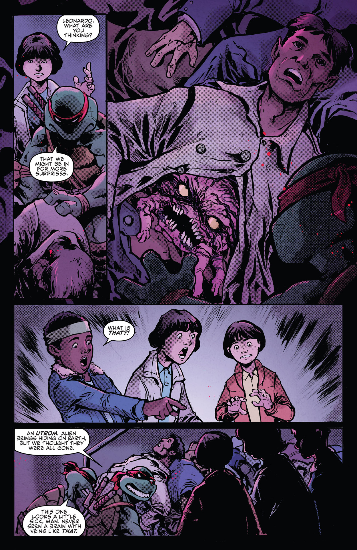 Teenage Mutant Ninja Turtles x Stranger Things (2023-) issue 3 - Page 18