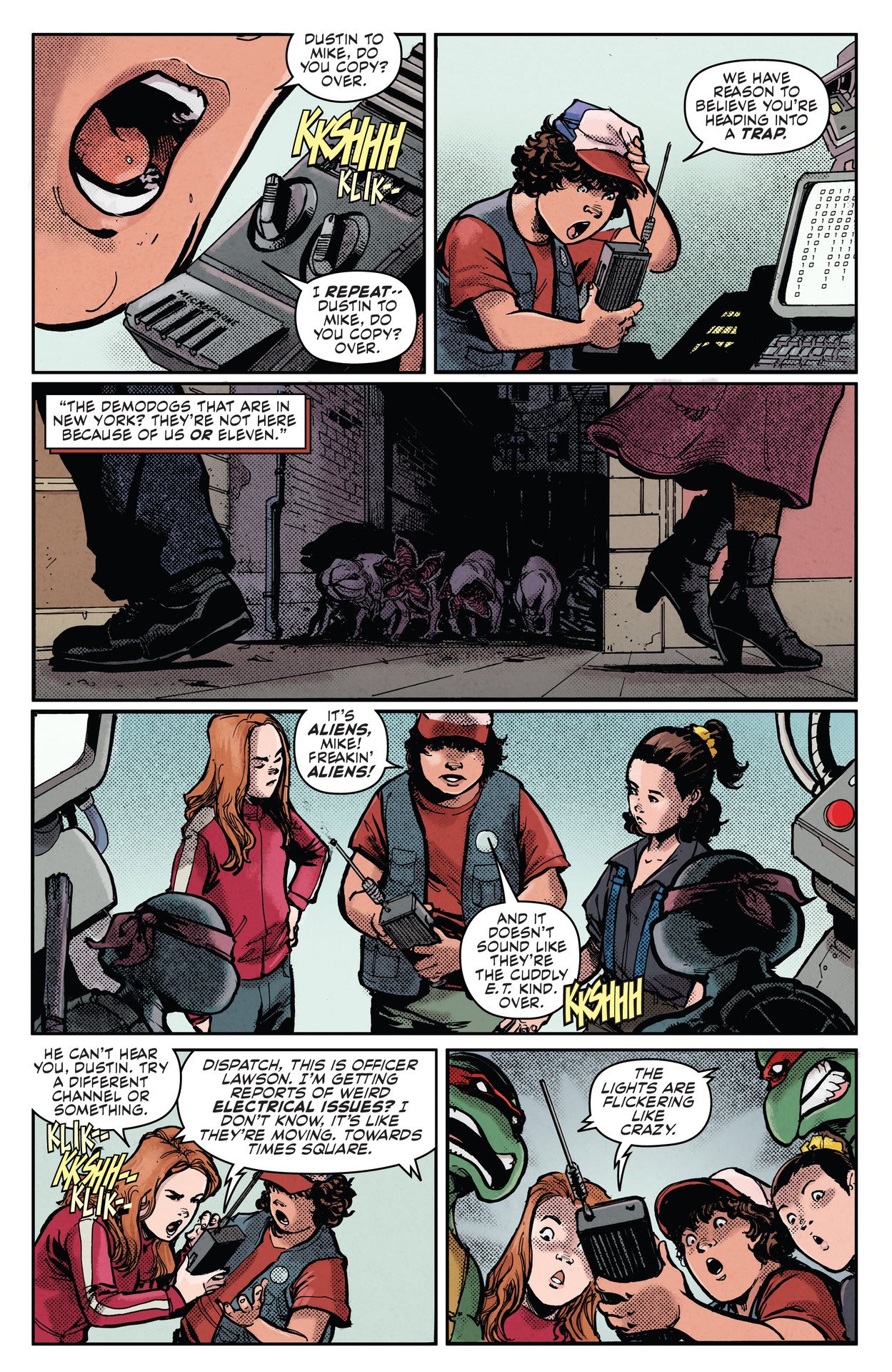 Teenage Mutant Ninja Turtles x Stranger Things (2023-) issue 4 - Page 3