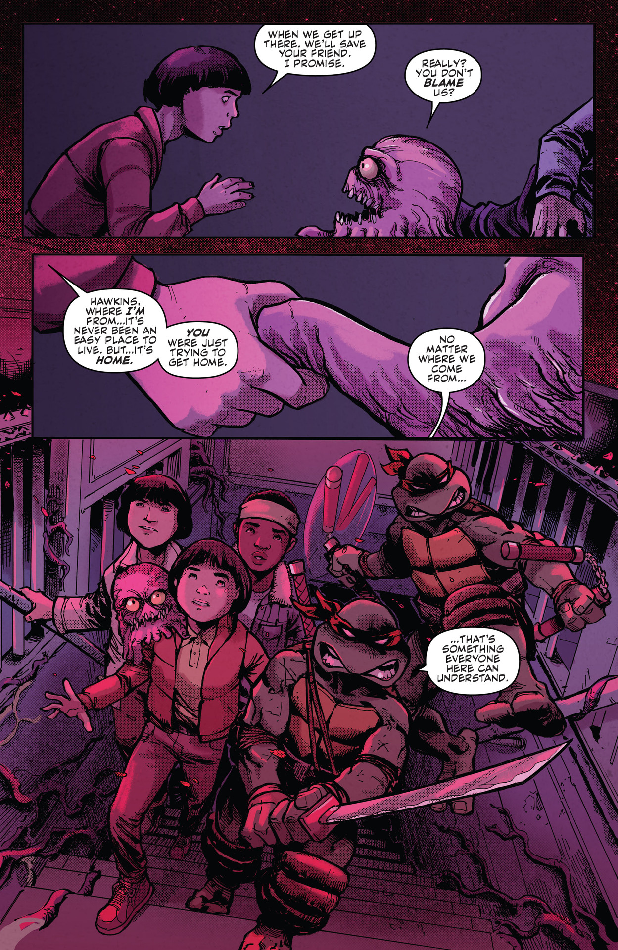 Teenage Mutant Ninja Turtles x Stranger Things (2023-) issue 4 - Page 12