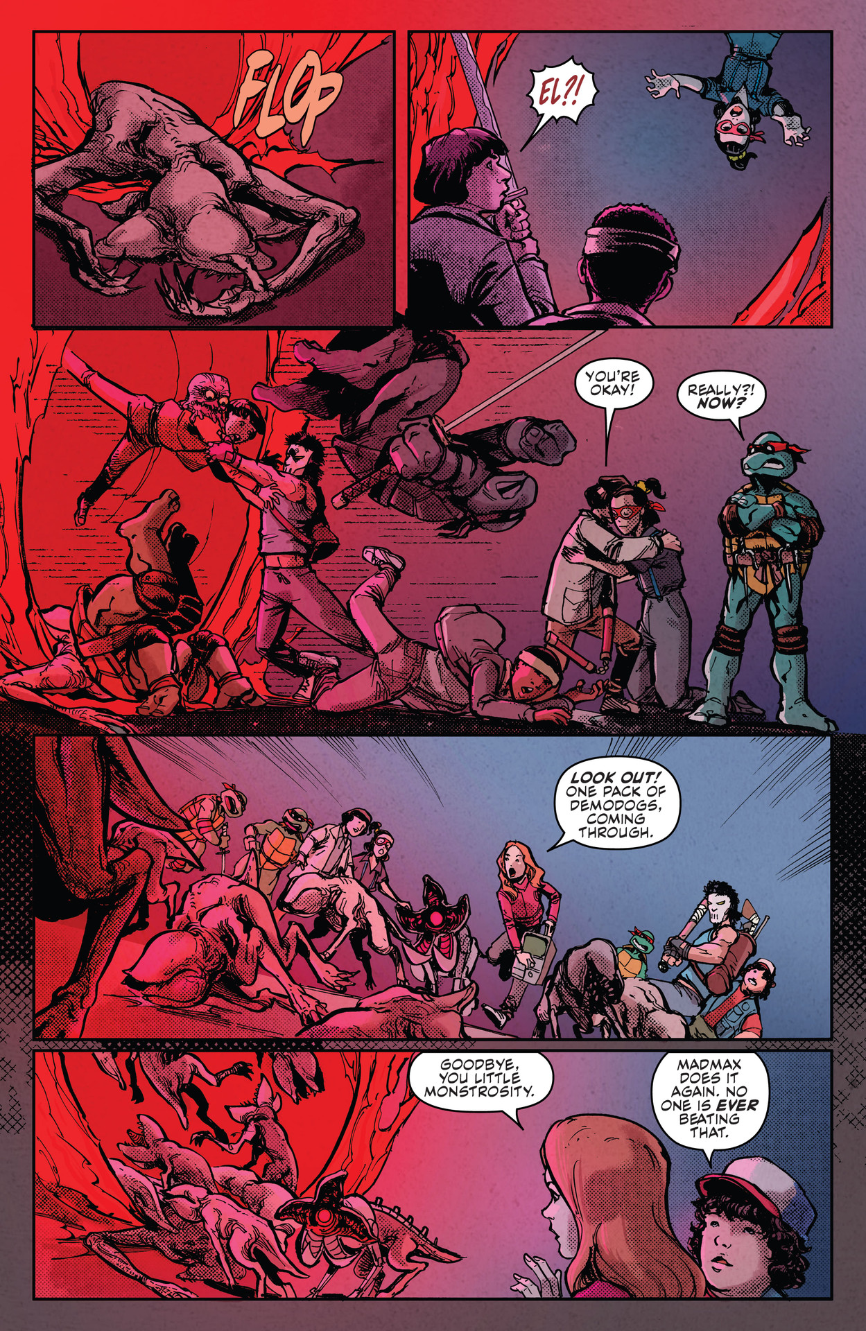 Teenage Mutant Ninja Turtles x Stranger Things (2023-) issue 4 - Page 16