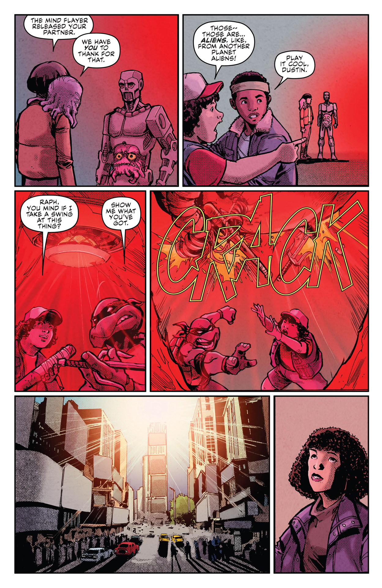 Teenage Mutant Ninja Turtles x Stranger Things (2023-) issue 4 - Page 17