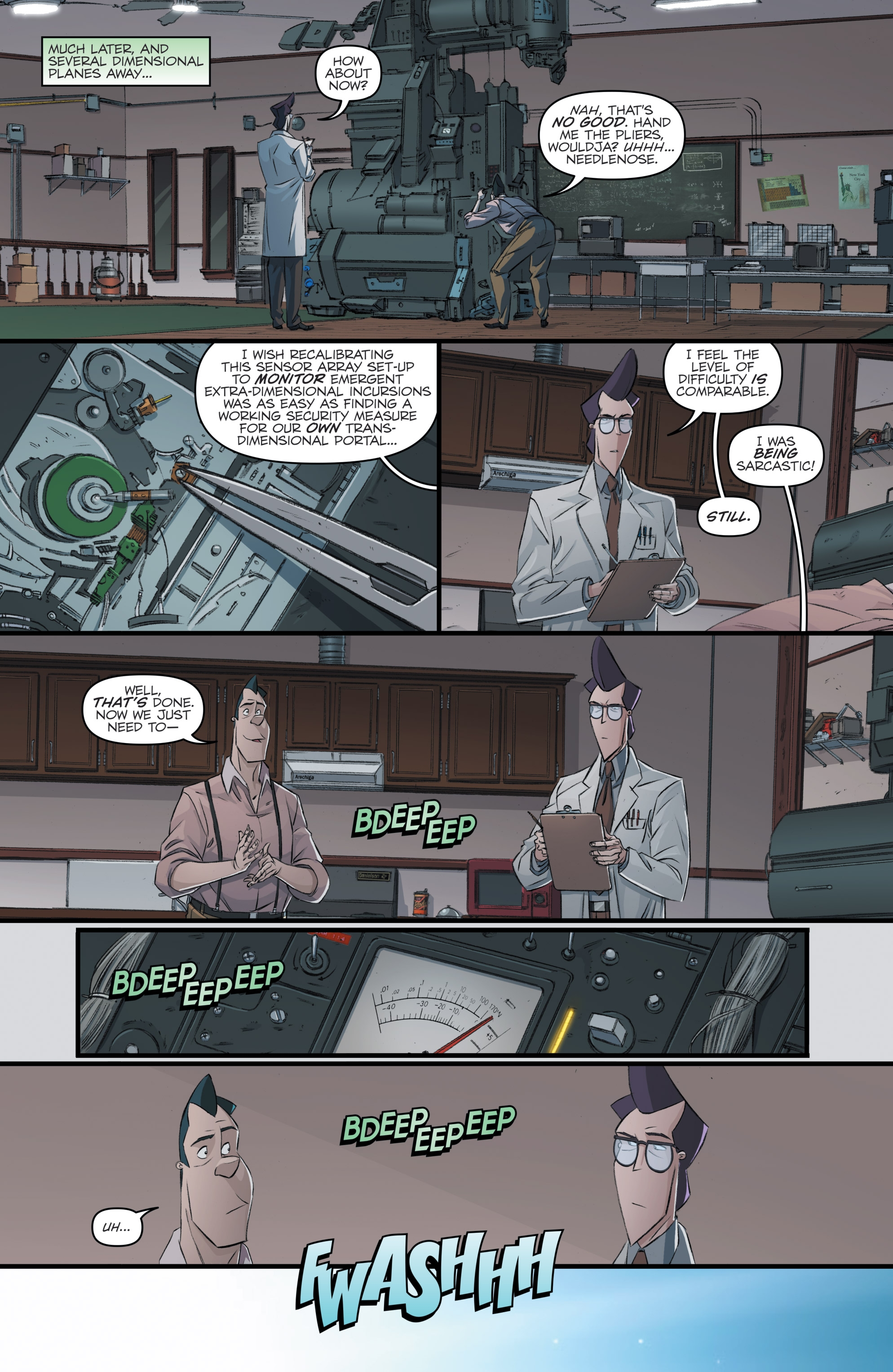 Teenage Mutant Ninja Turtles/Ghostbusters II (2017) issue 1 - Page 11