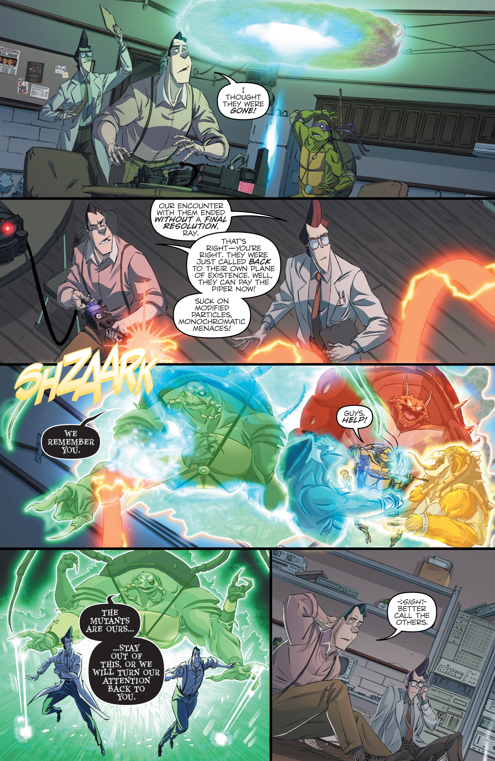 Teenage Mutant Ninja Turtles/Ghostbusters II (2017) issue 1 - Page 15