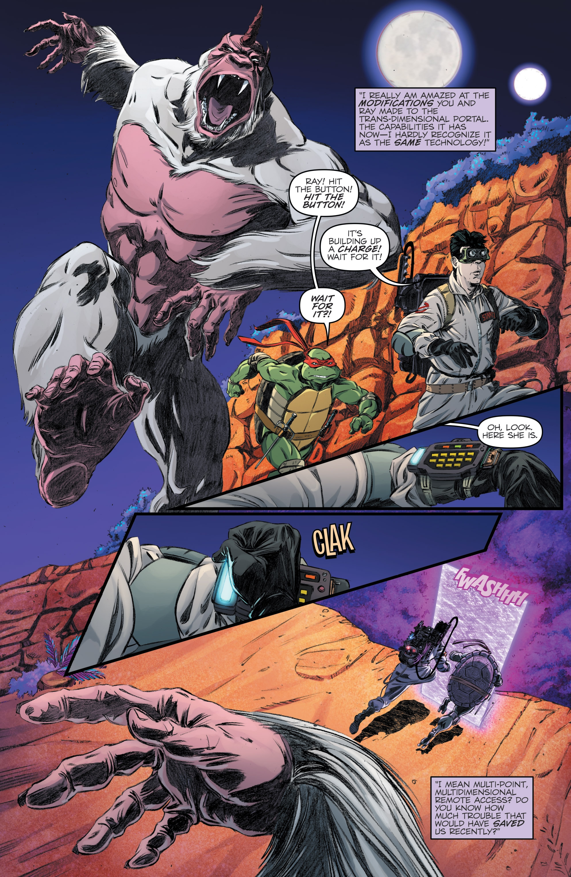 Teenage Mutant Ninja Turtles/Ghostbusters II (2017) issue 2 - Page 5