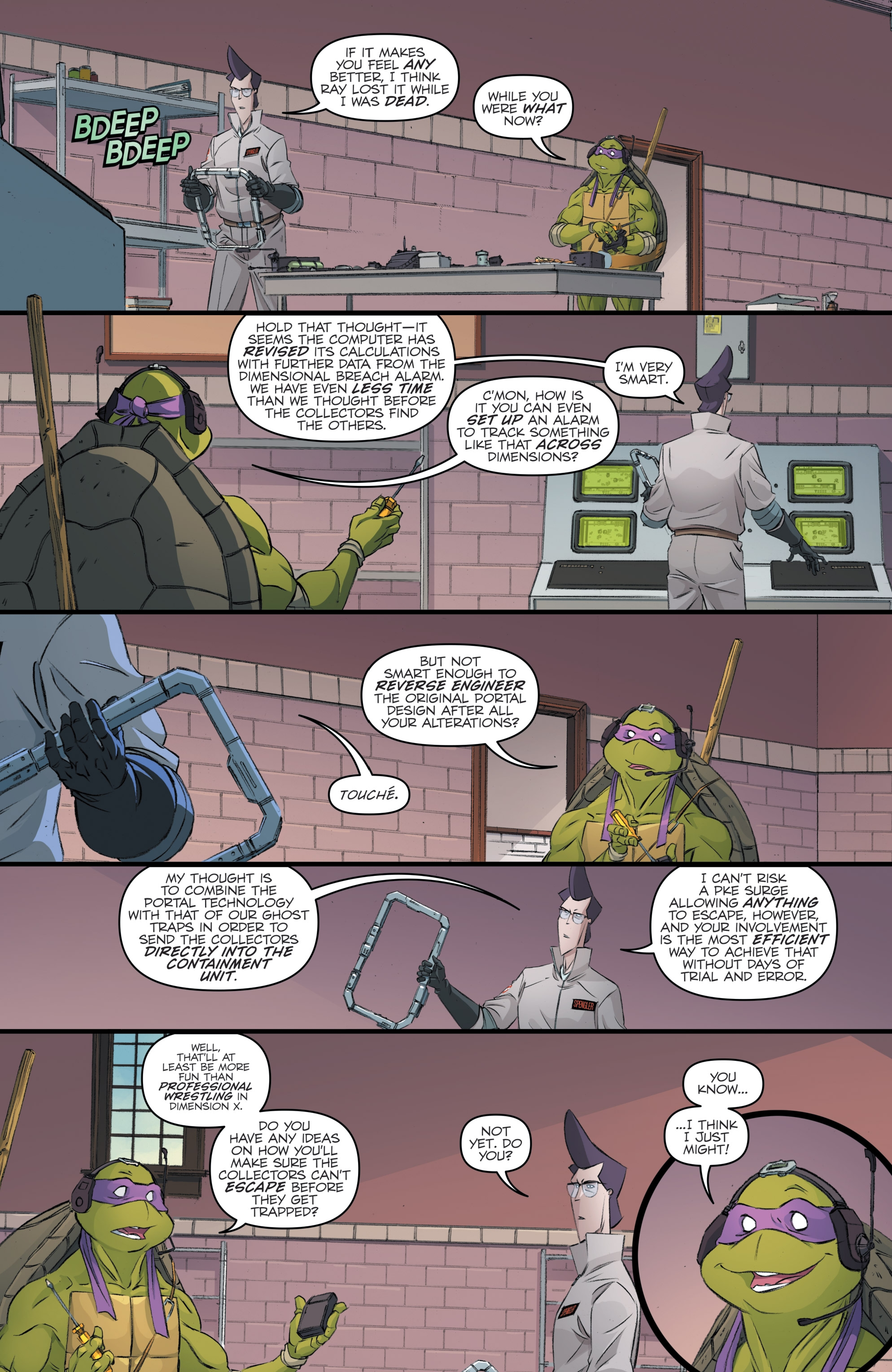 Teenage Mutant Ninja Turtles/Ghostbusters II (2017) issue 2 - Page 9