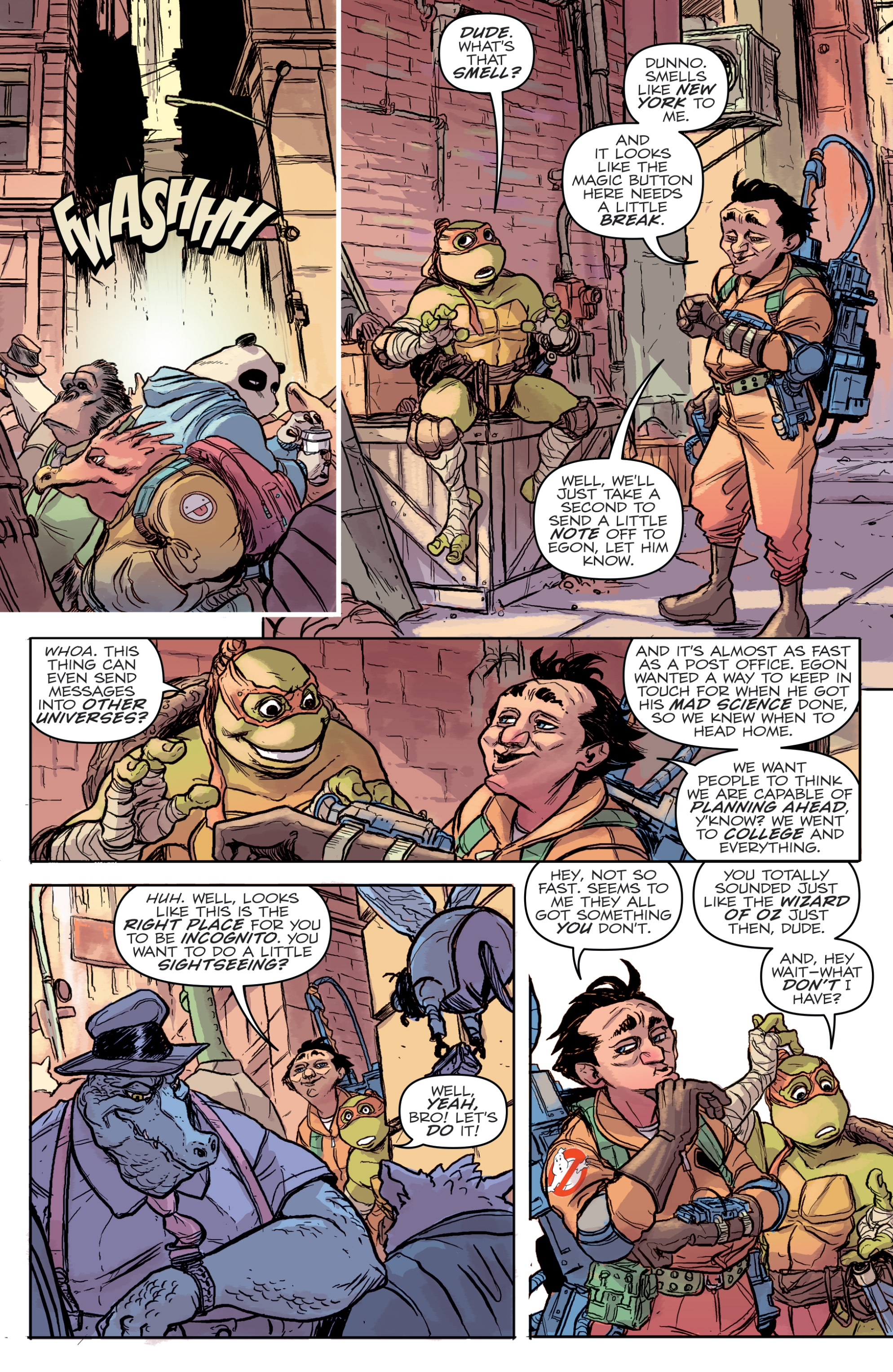 Teenage Mutant Ninja Turtles/Ghostbusters II (2017) issue 2 - Page 14