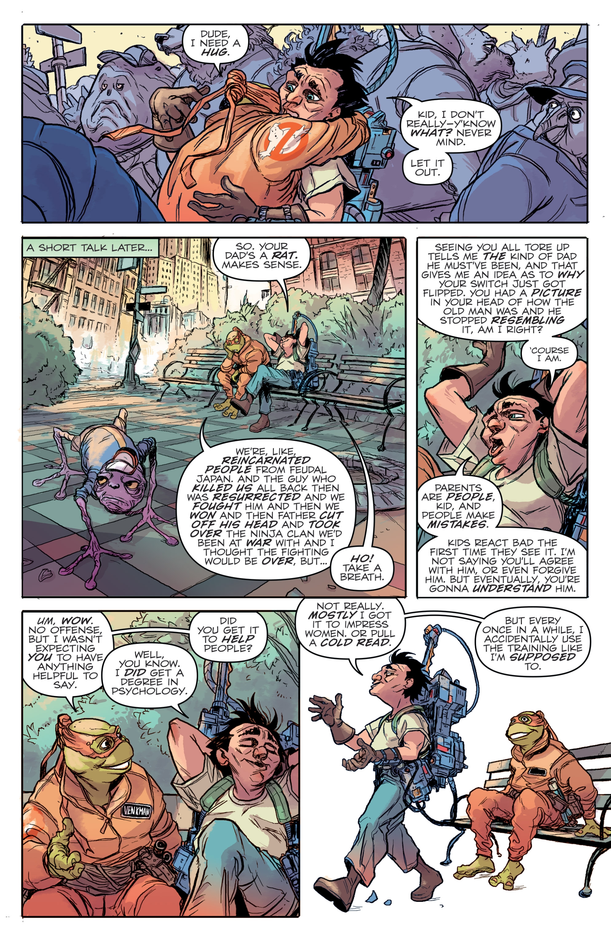 Teenage Mutant Ninja Turtles/Ghostbusters II (2017) issue 2 - Page 16