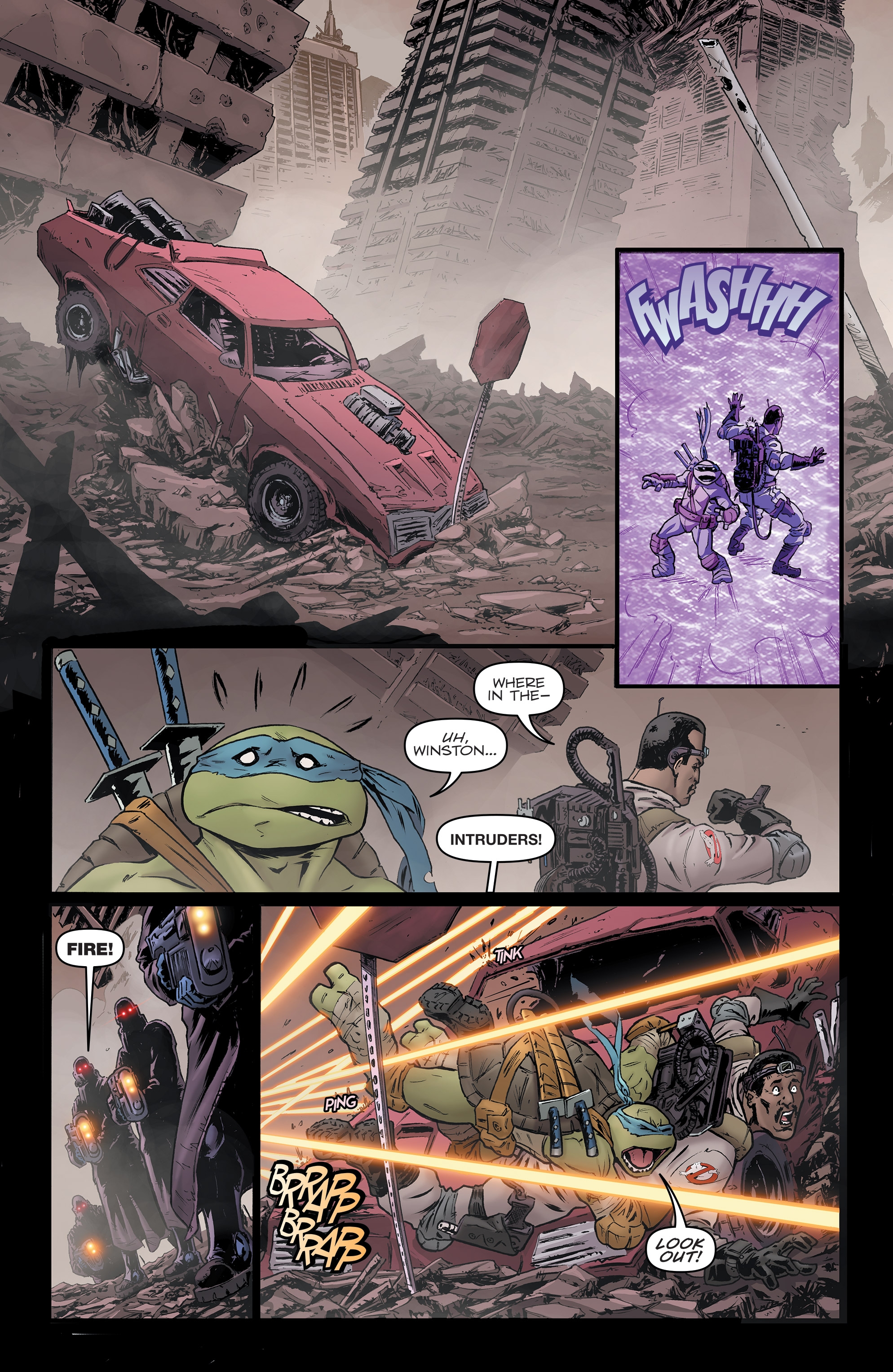 Teenage Mutant Ninja Turtles/Ghostbusters II (2017) issue 2 - Page 18