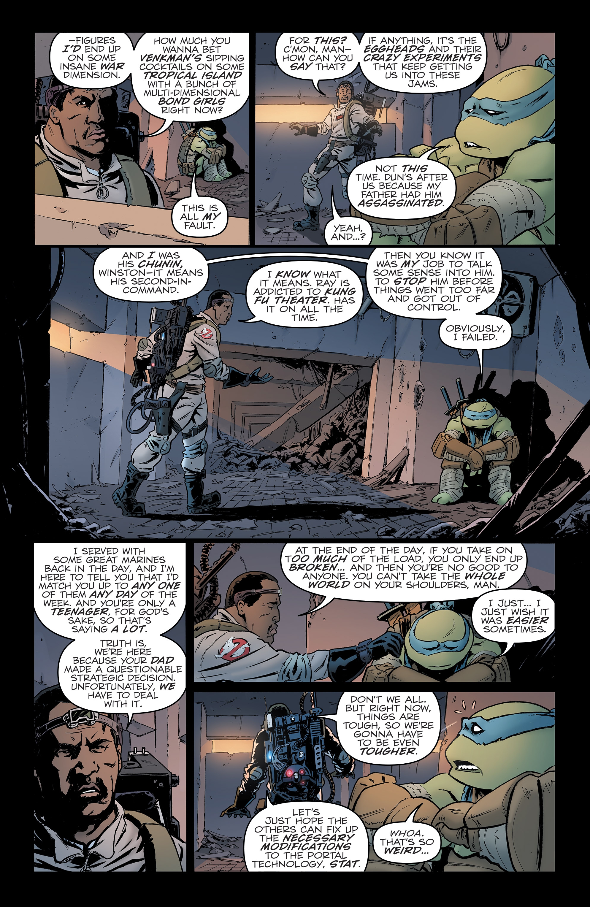 Teenage Mutant Ninja Turtles/Ghostbusters II (2017) issue 2 - Page 21