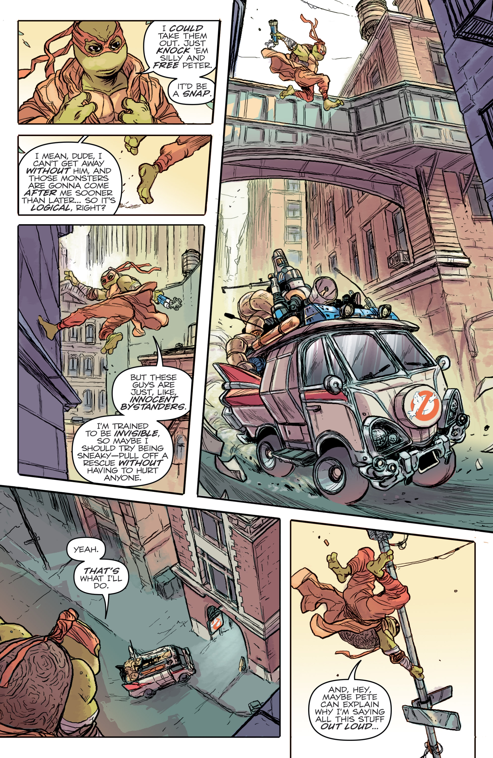 Teenage Mutant Ninja Turtles/Ghostbusters II (2017) issue 3 - Page 7