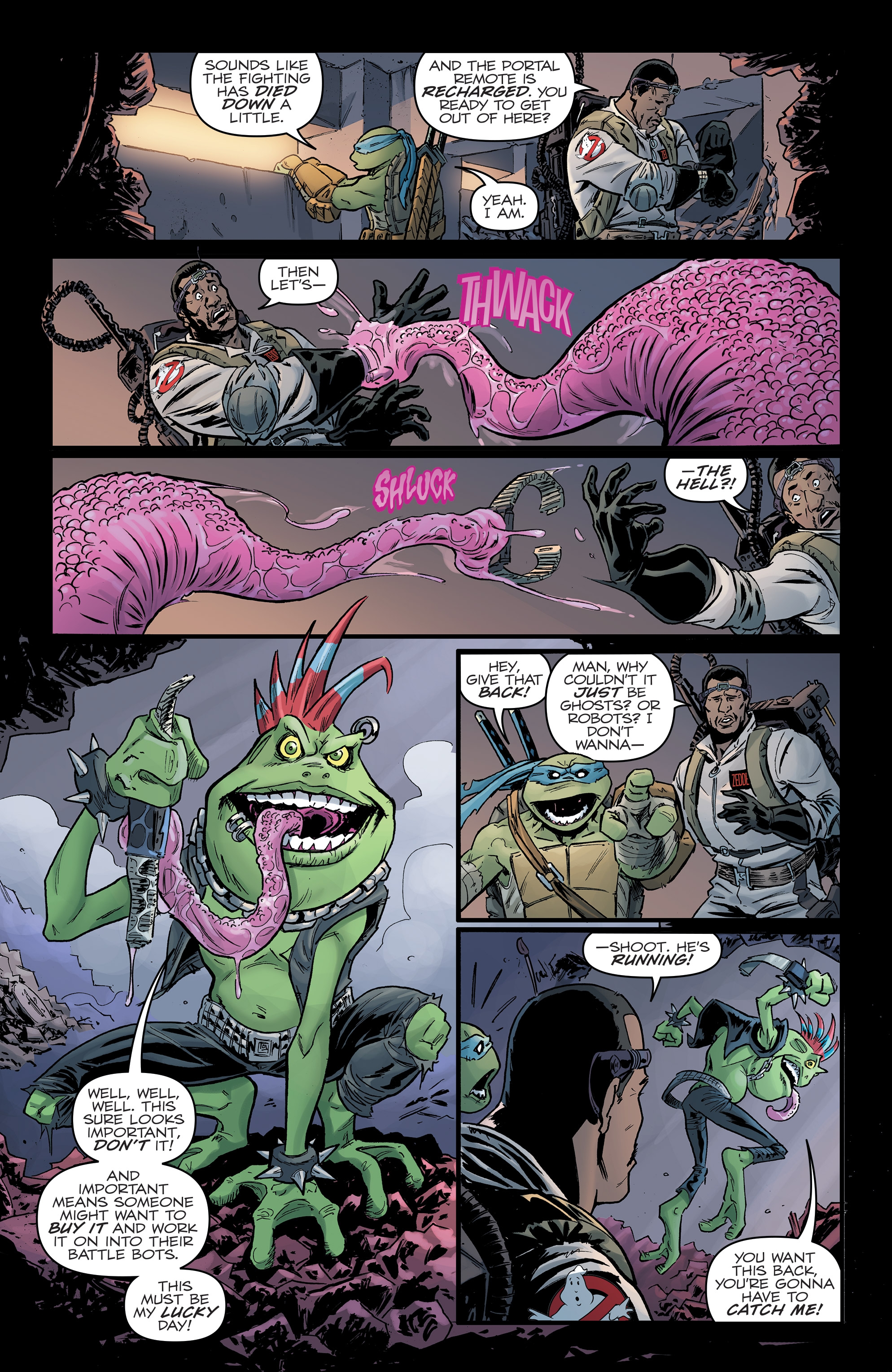 Teenage Mutant Ninja Turtles/Ghostbusters II (2017) issue 3 - Page 20