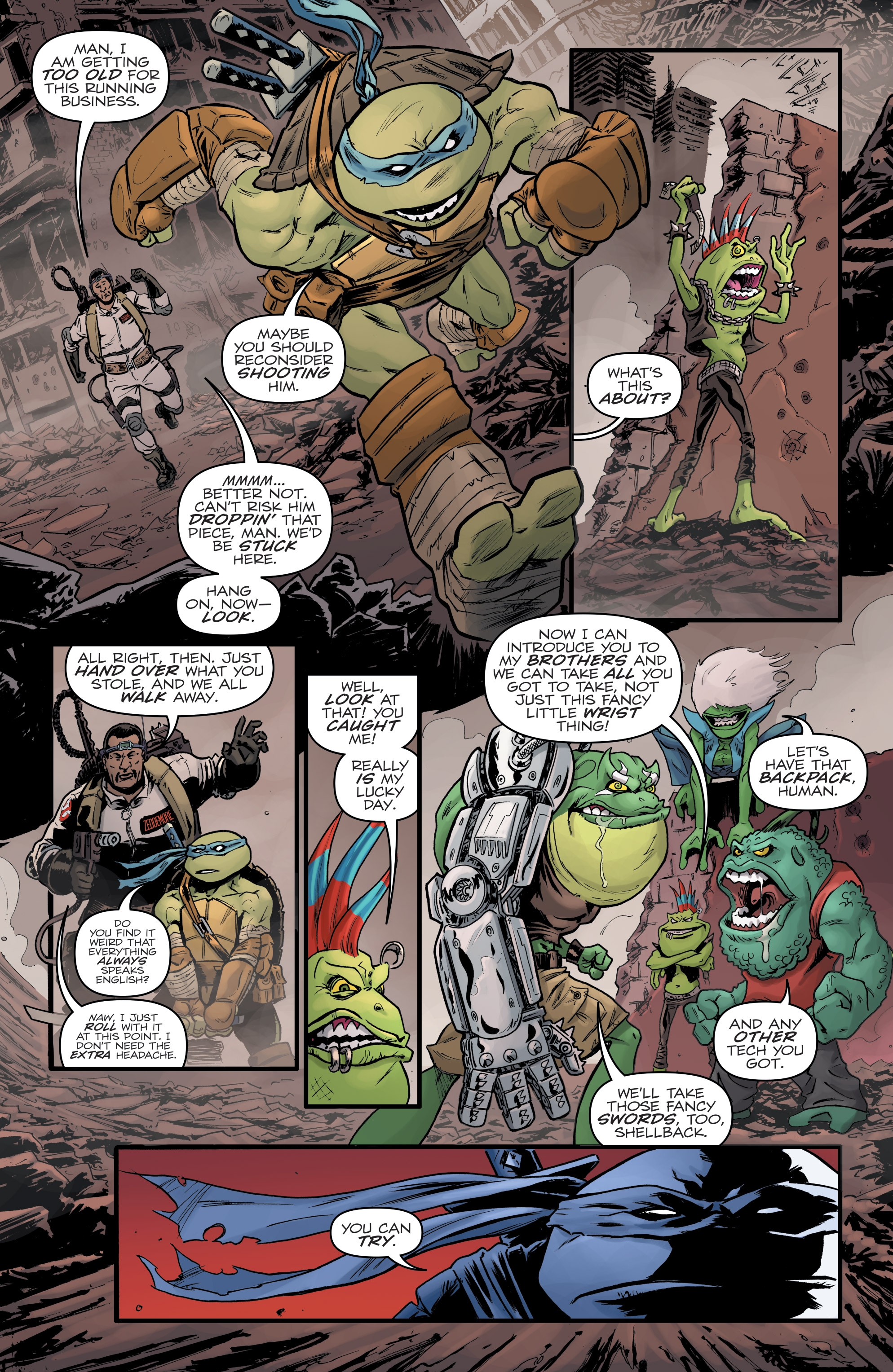 Teenage Mutant Ninja Turtles/Ghostbusters II (2017) issue 3 - Page 21