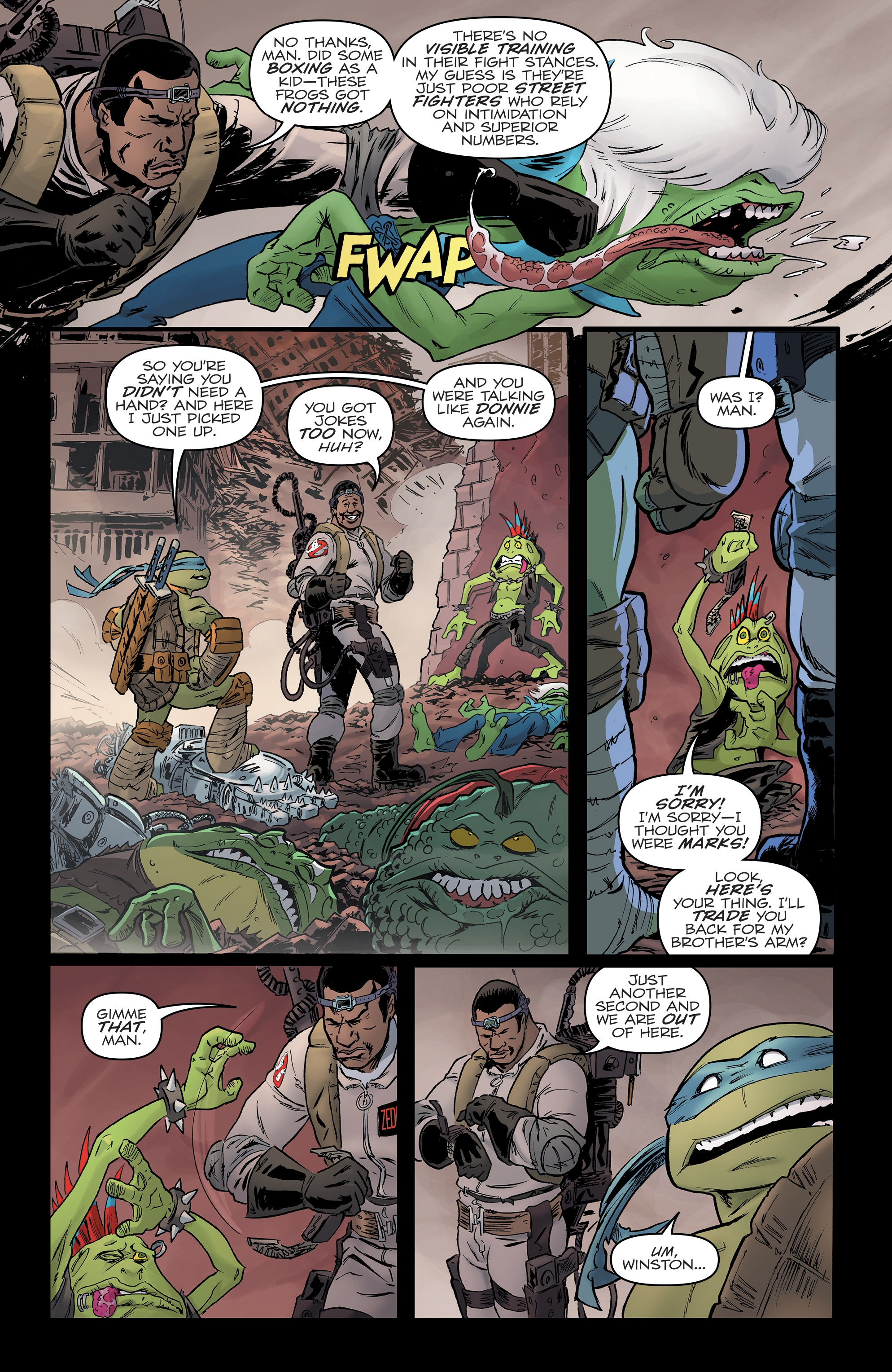 Teenage Mutant Ninja Turtles/Ghostbusters II (2017) issue 3 - Page 23