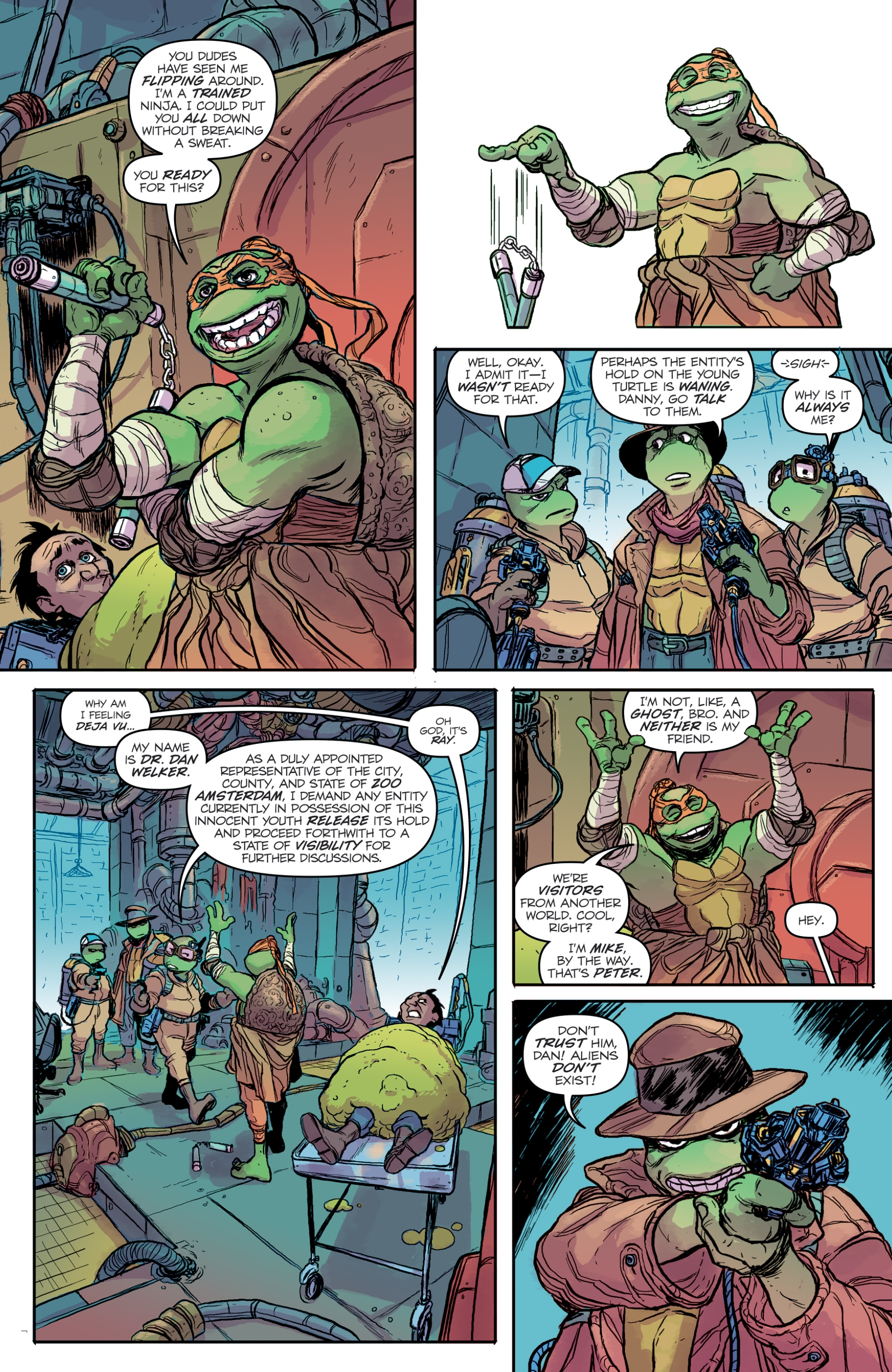 Teenage Mutant Ninja Turtles/Ghostbusters II (2017) issue 4 - Page 12