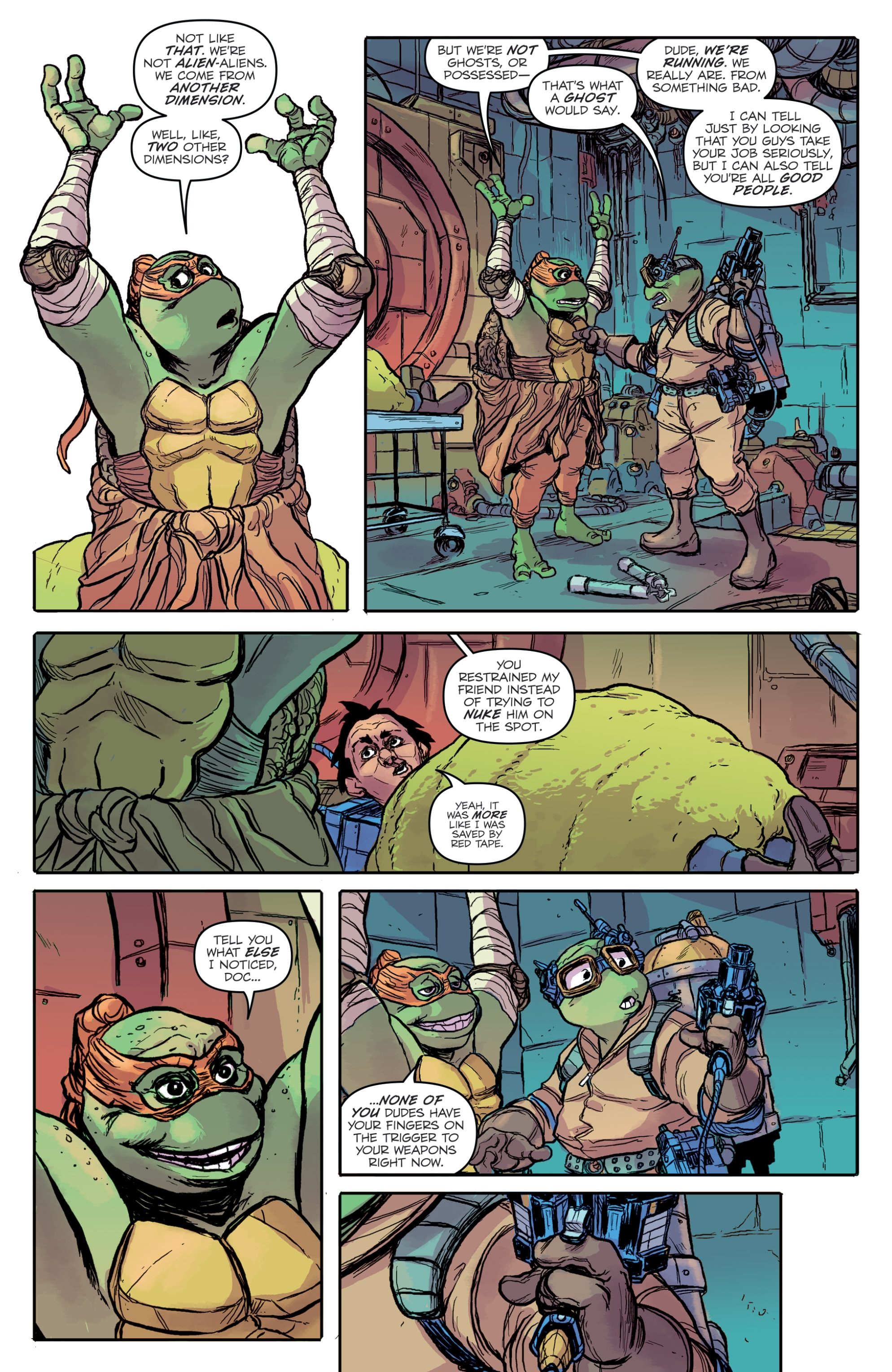 Teenage Mutant Ninja Turtles/Ghostbusters II (2017) issue 4 - Page 13