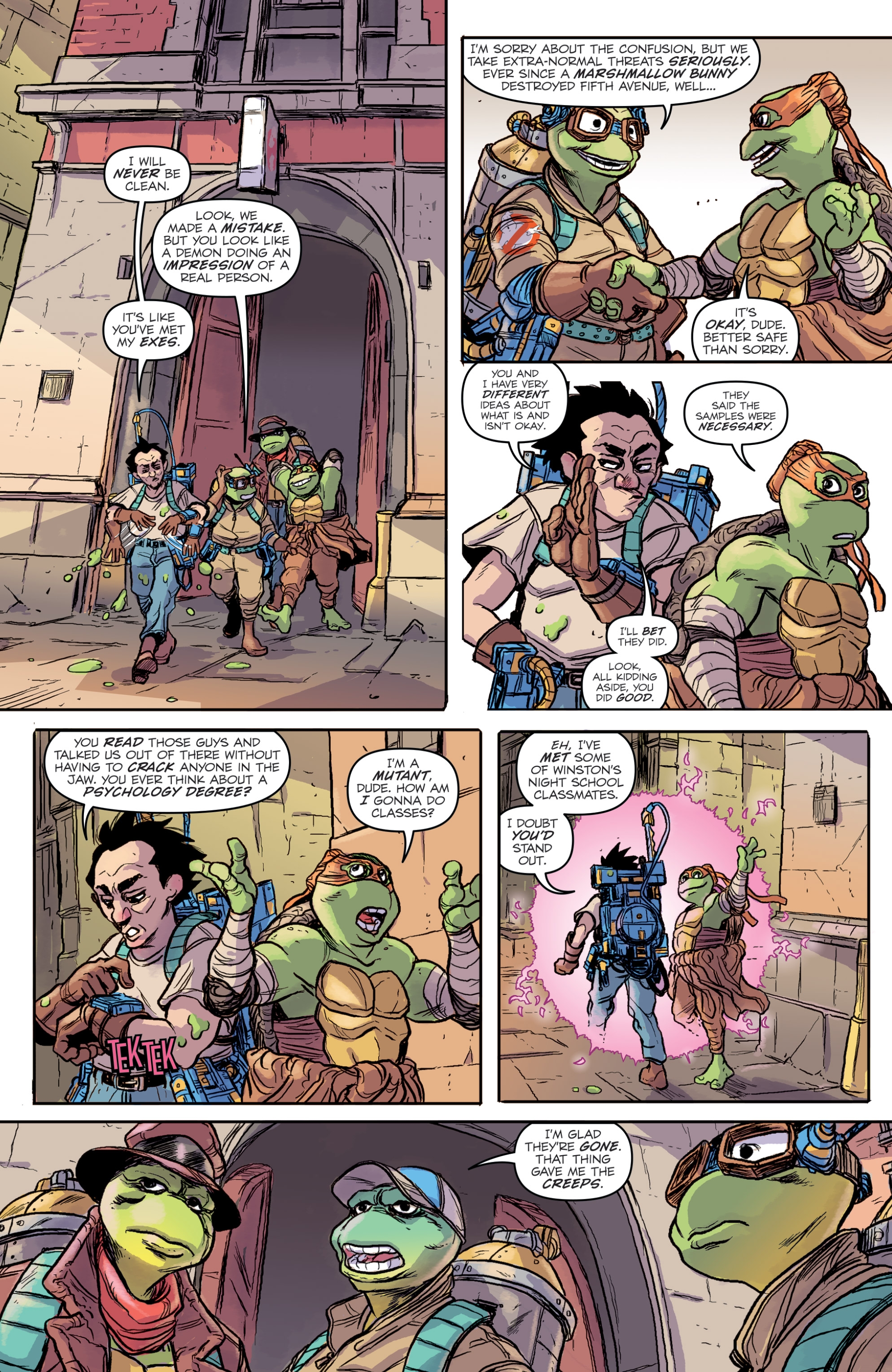 Teenage Mutant Ninja Turtles/Ghostbusters II (2017) issue 4 - Page 15