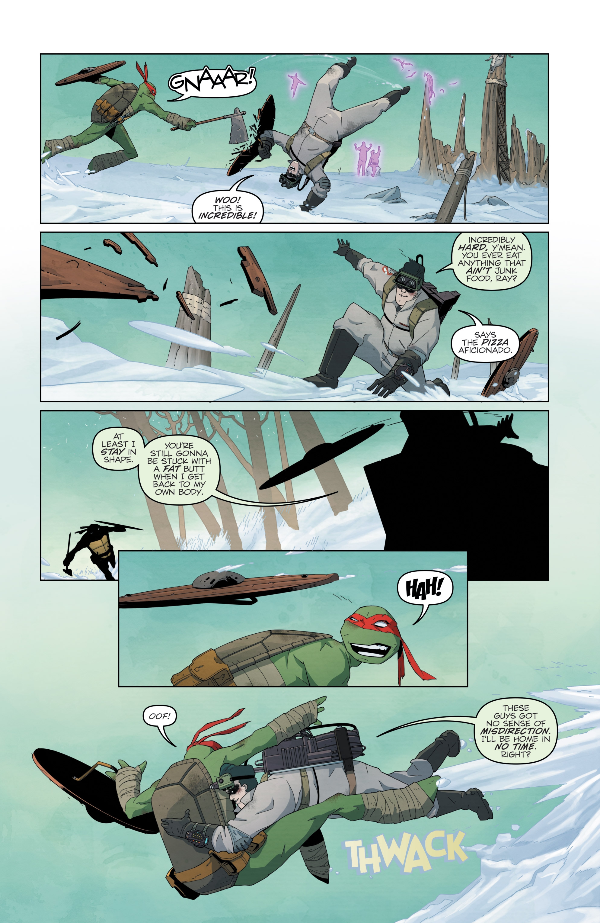 Teenage Mutant Ninja Turtles/Ghostbusters II (2017) issue 4 - Page 16