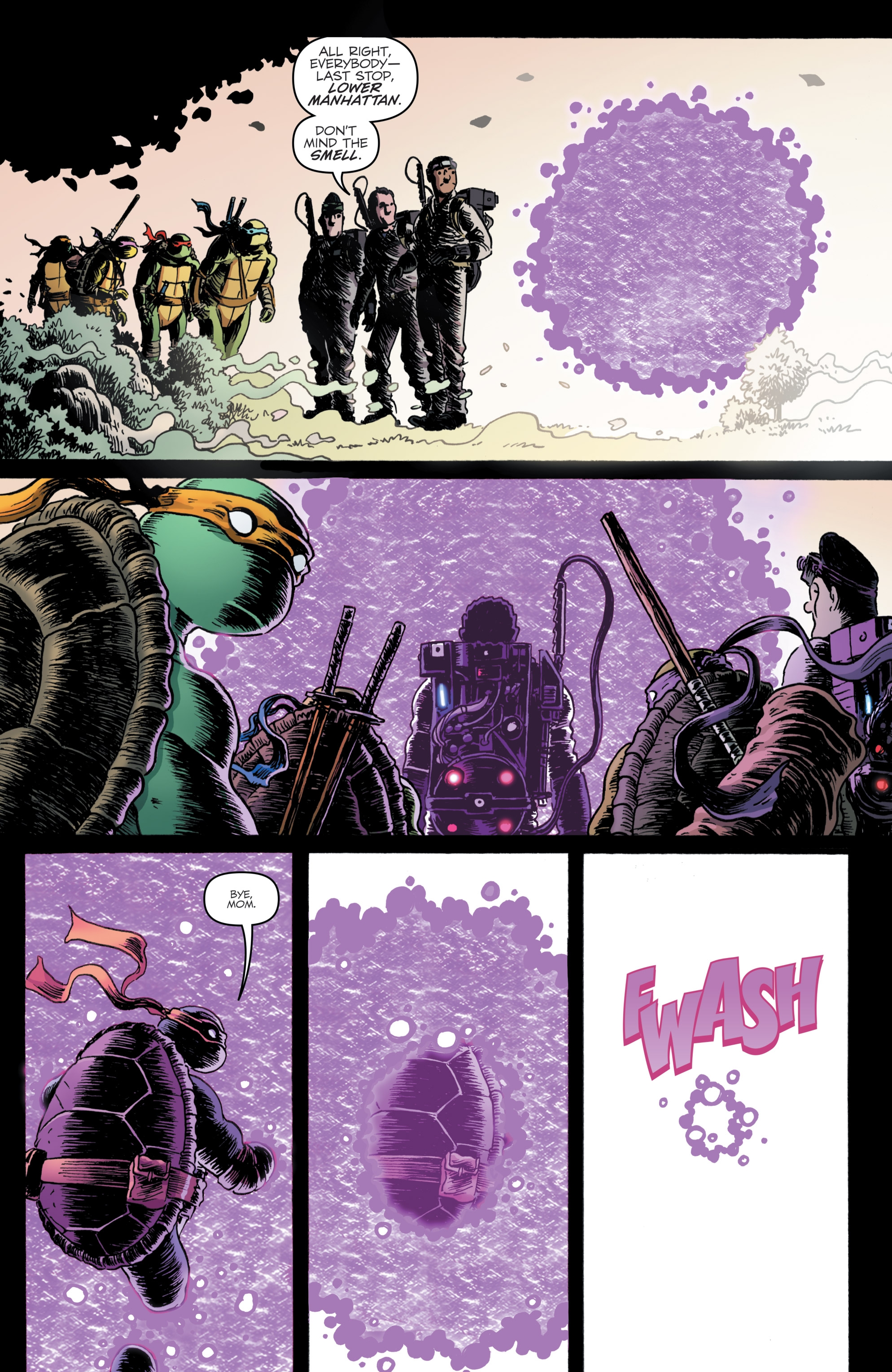 Teenage Mutant Ninja Turtles/Ghostbusters II (2017) issue 5 - Page 12