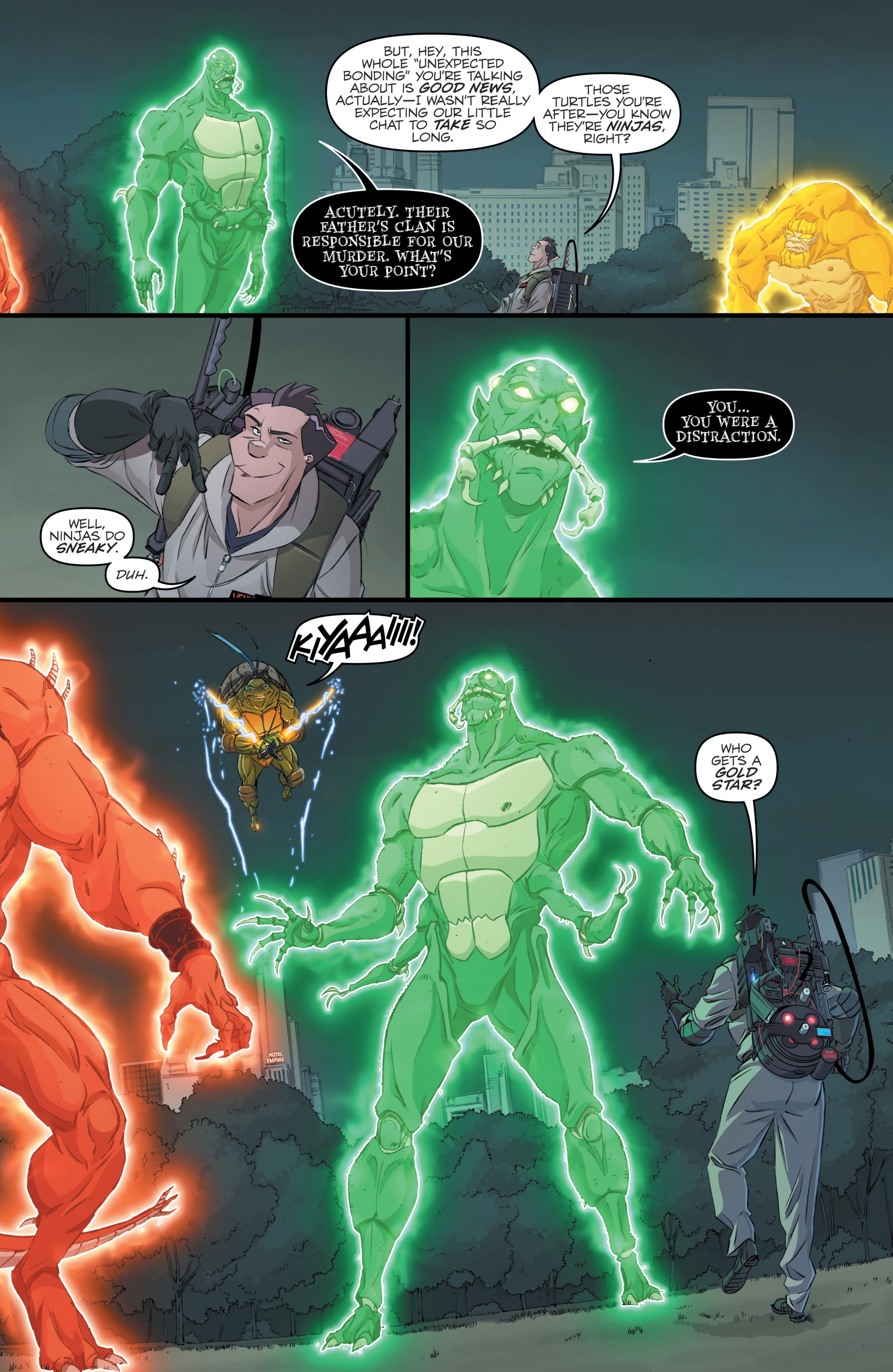 Teenage Mutant Ninja Turtles/Ghostbusters II (2017) issue 5 - Page 16