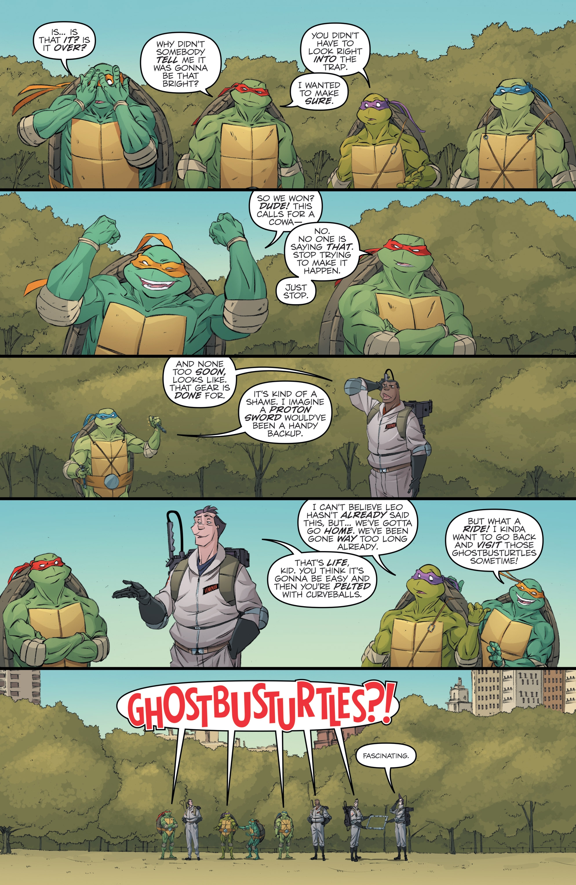 Teenage Mutant Ninja Turtles/Ghostbusters II (2017) issue 5 - Page 23