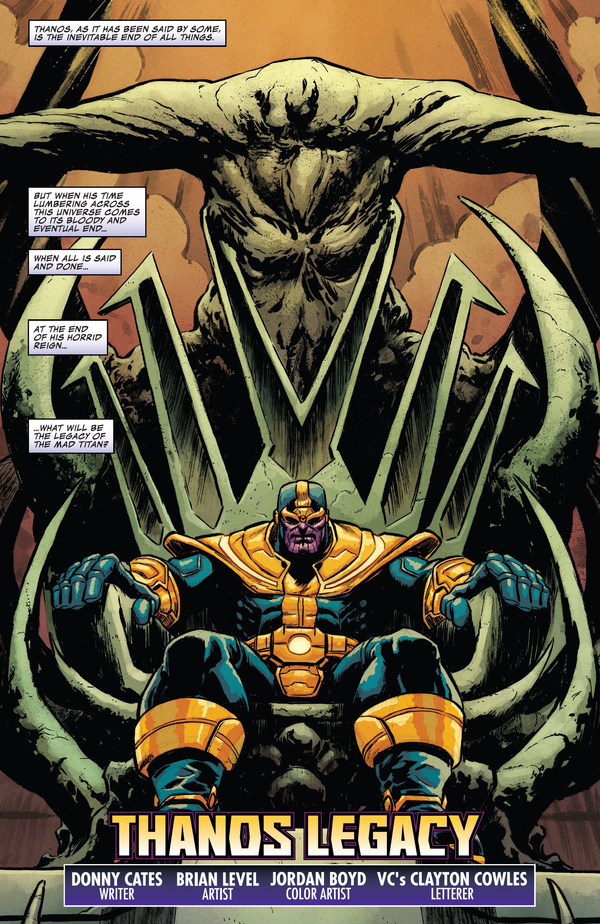 Thanos Legacy (2018): Chapter 1 - Page 2