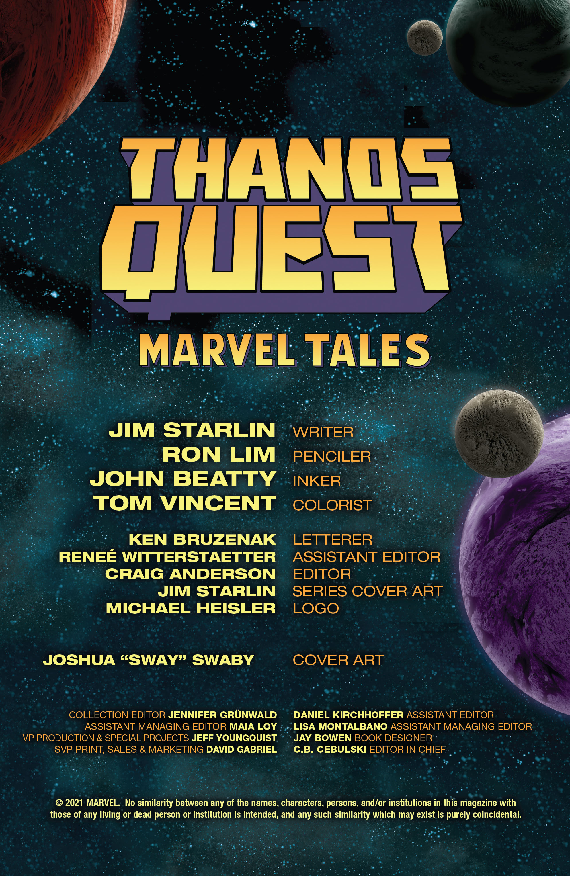 Thanos Quest: Marvel Tales (2021-): Chapter 1 - Page 2
