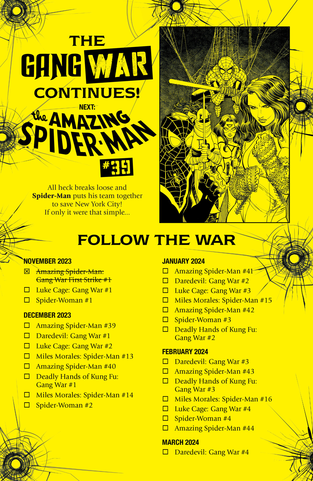 The Amazing Spider-Man Gang War: First Strike (2023-) issue 1 - Page 35